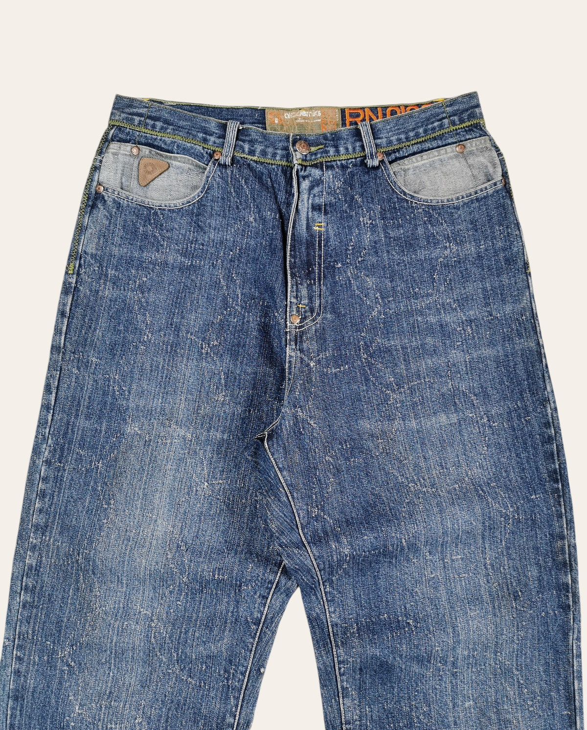 Akademiks Akademiks Safety Product Baggy Jeans Looklike Jnco Size US 32 / EU 48 - 3 Thumbnail