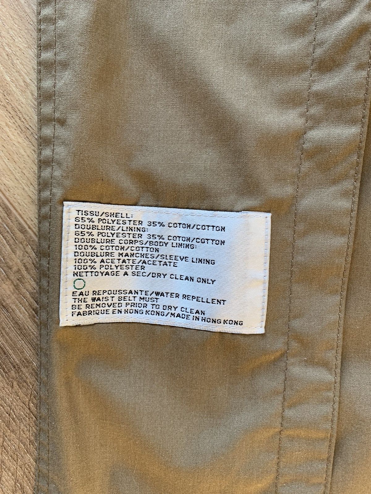 Yves Saint Laurent Vintage Yves Saint Laurent YSL trench coat jacket Size US L / EU 52-54 / 3 - 5 Thumbnail