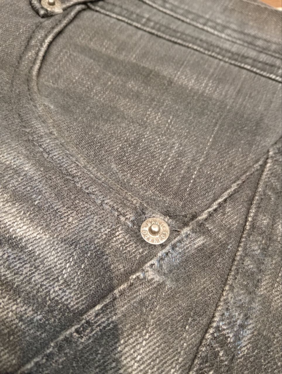 Tornado Mart TORNADO MART STRETCH DENIM JEANS GREY FADE JAPAN DESIGNER Size 34" / US 12 / IT 48 - 5 Thumbnail