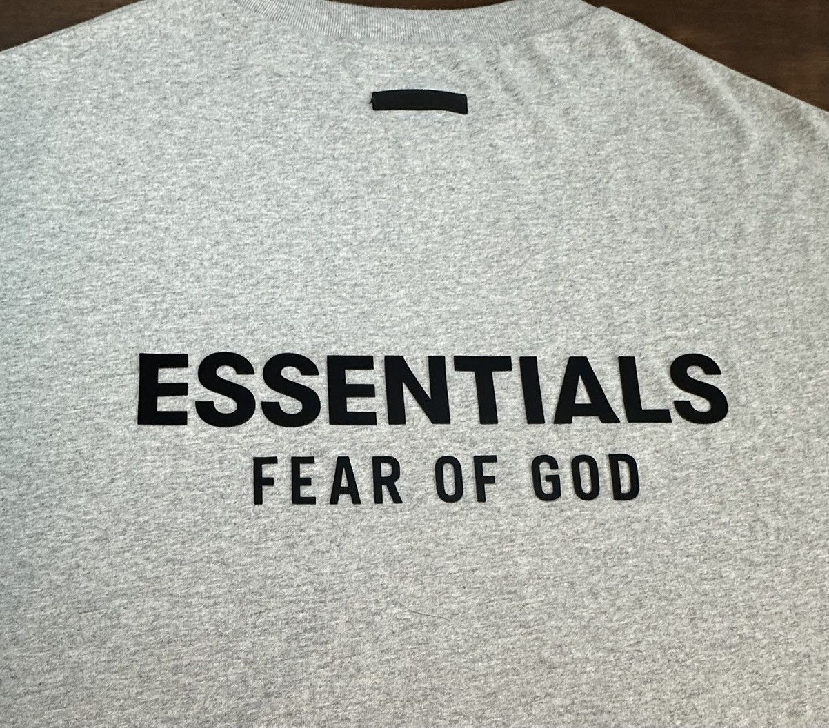 FOG Essentials Fear of God ‘Light Heather’ T-Shirt (FW24)-Small Size US S / EU 44-46 / 1 - 5 Thumbnail