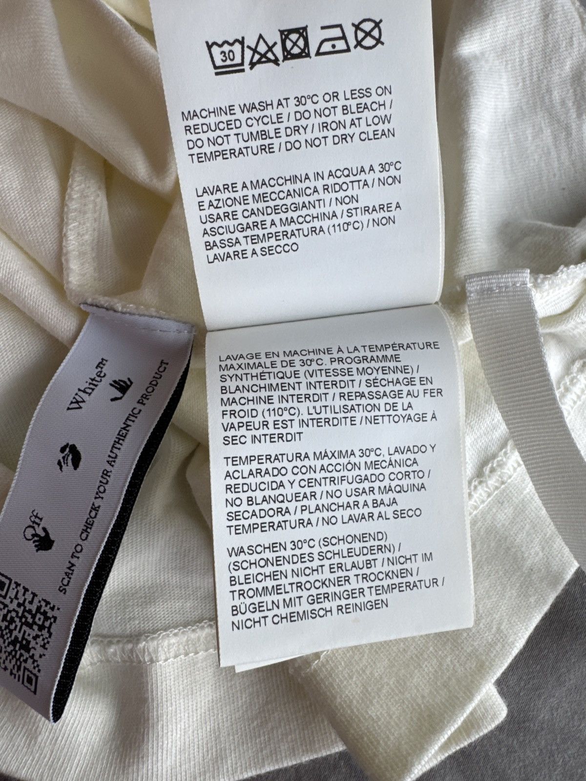 Off-White Exaggerated Sleeve Denim Jacket Size US L / EU 52-54 / 3 - 12 Thumbnail