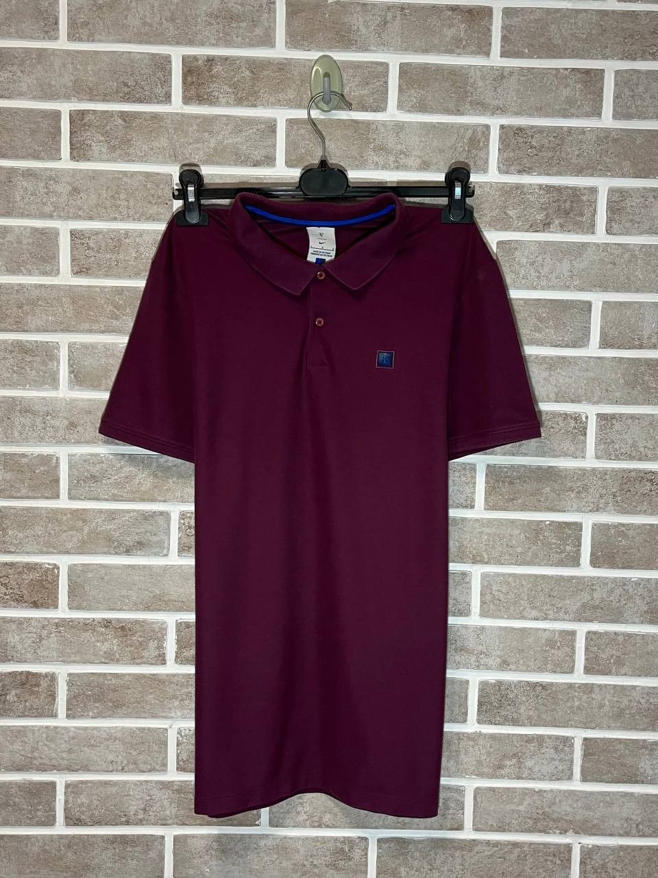 Nike NIKE Polo Shirt RF Roger Federer Tennis RARE Wine Purple Size US L / EU 52-54 / 3 - 1 Thumbnail