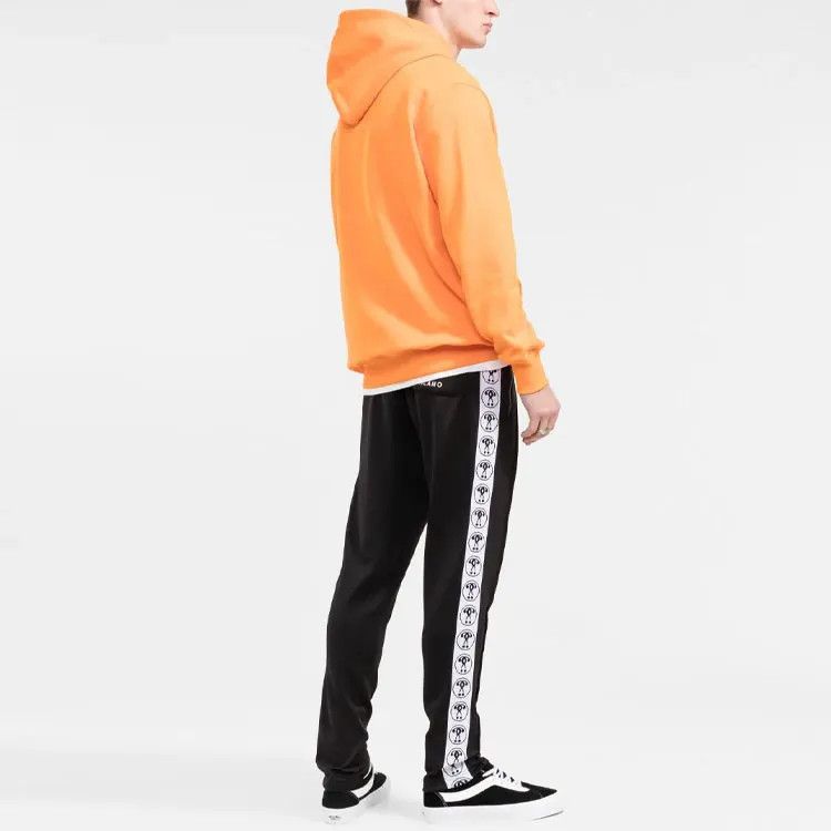 Moschino o1y0225 Logo Hoodie in Orange Size US M / EU 48-50 / 2 - 3 Thumbnail