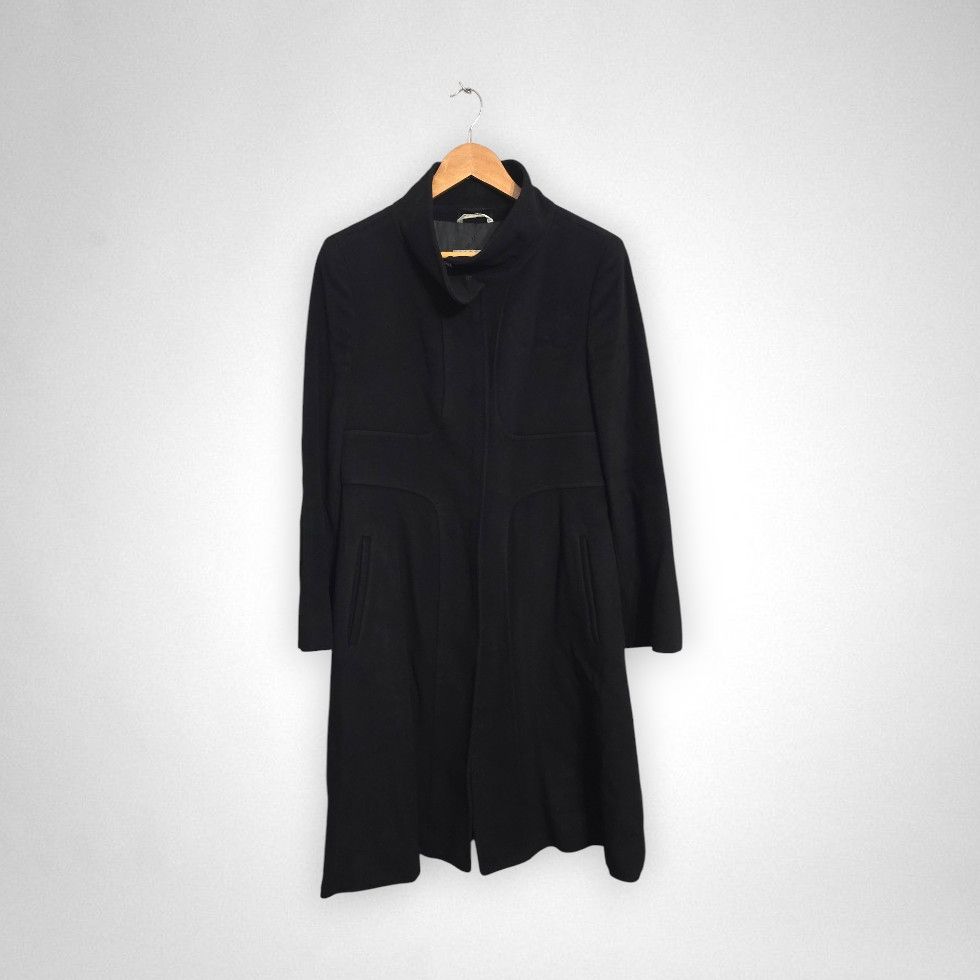 Max Mara Max Mara 100% wool Woolmark warm navy coat winter spring Size M / US 6-8 / IT 42-44 - 5 Thumbnail