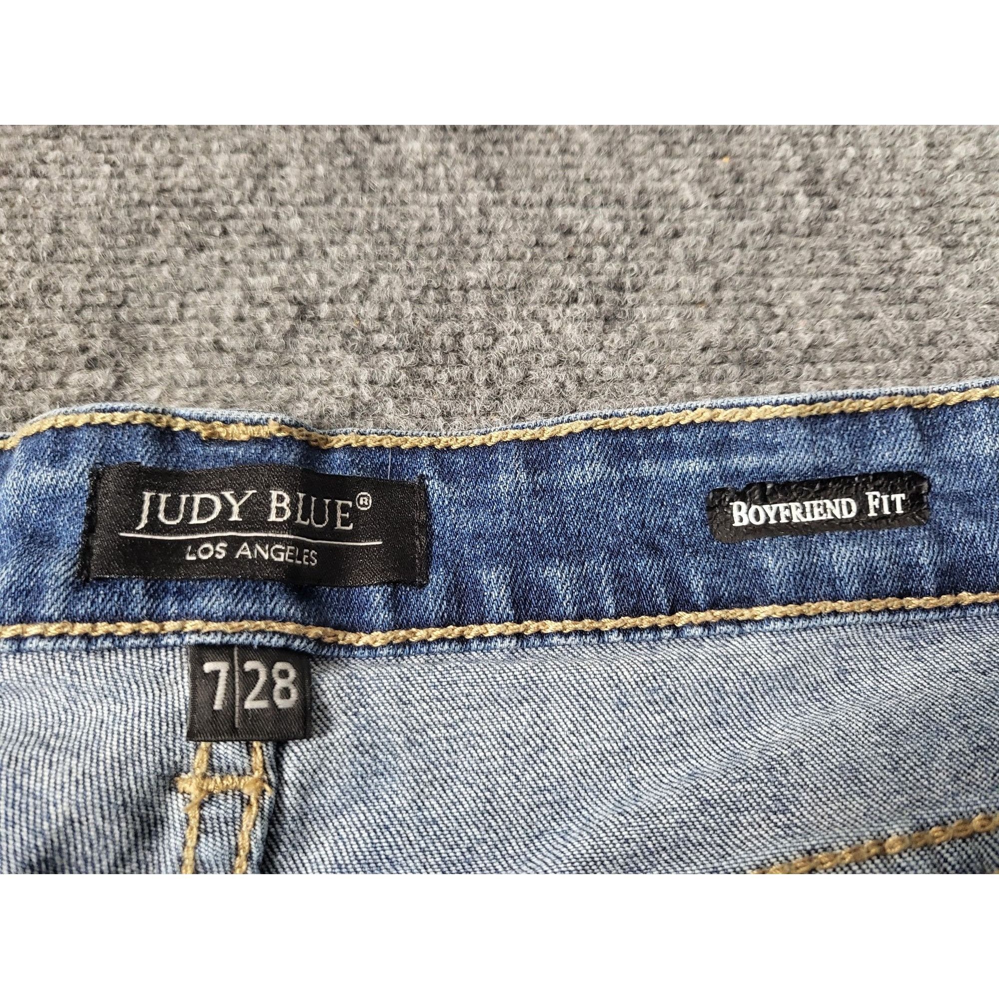Judy Blue Judy Blue Los Angeles Jeans Women Sz 7/28 Boyfriend Fit Dist Size 28" / US 6 / IT 42 - 5 Thumbnail