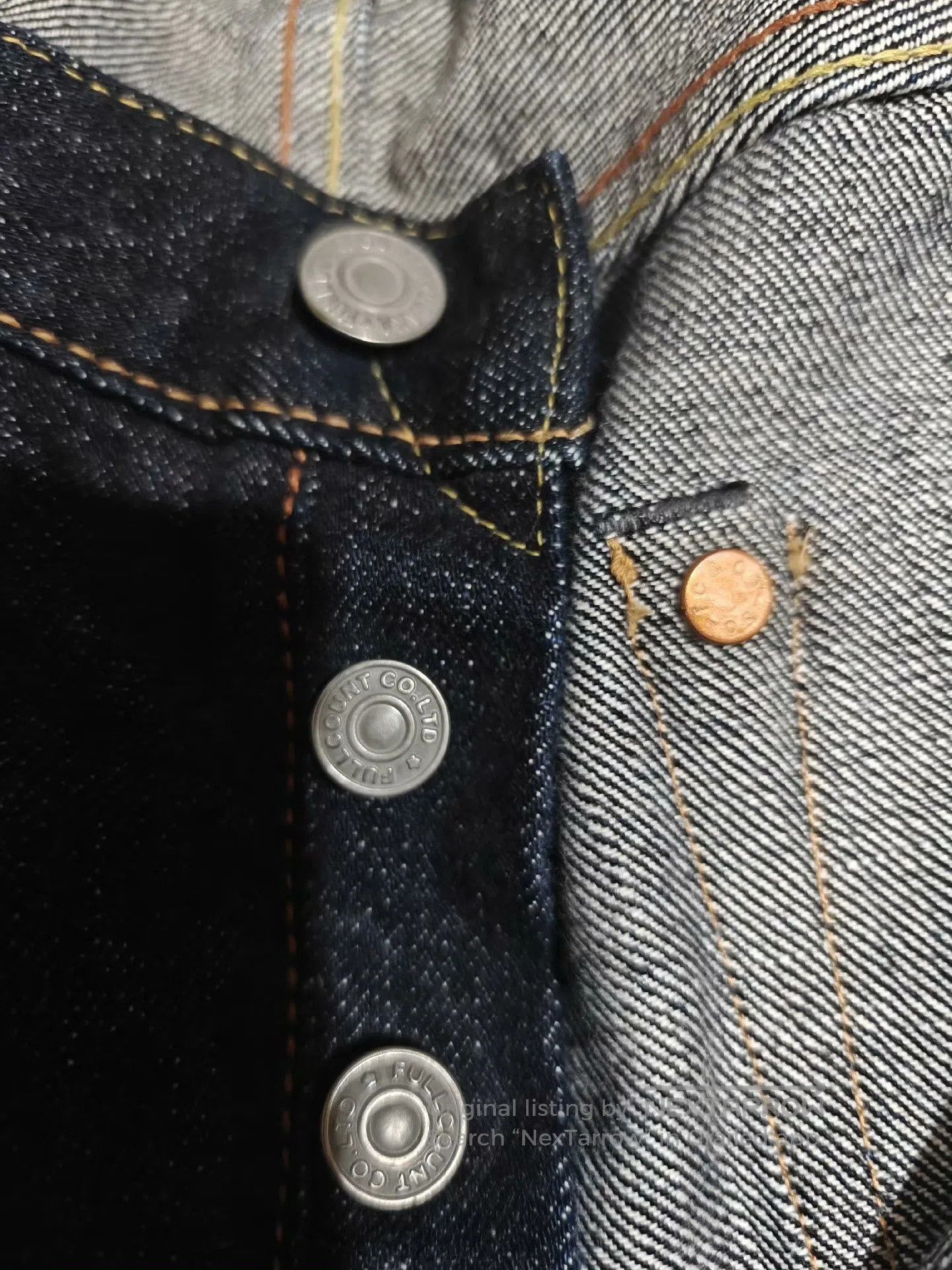 Full Count & Co. FULLCOUNT 1110XX High. Size US 34 / EU 50 - 6 Thumbnail