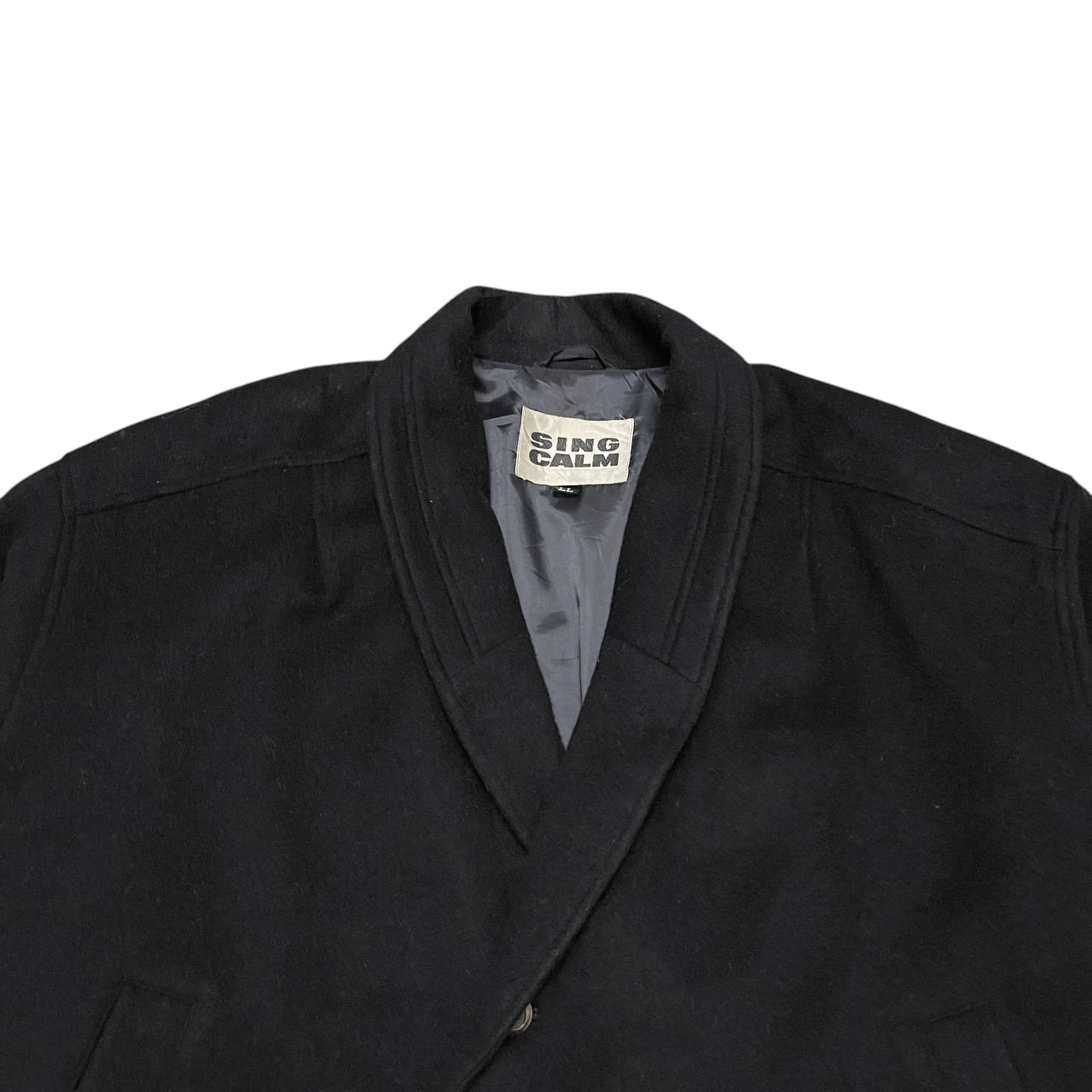 Issey Miyake Vintage Issey Miyake Inspired Wool Jacket Sing Calm Size US L / EU 52-54 / 3 - 2 Thumbnail