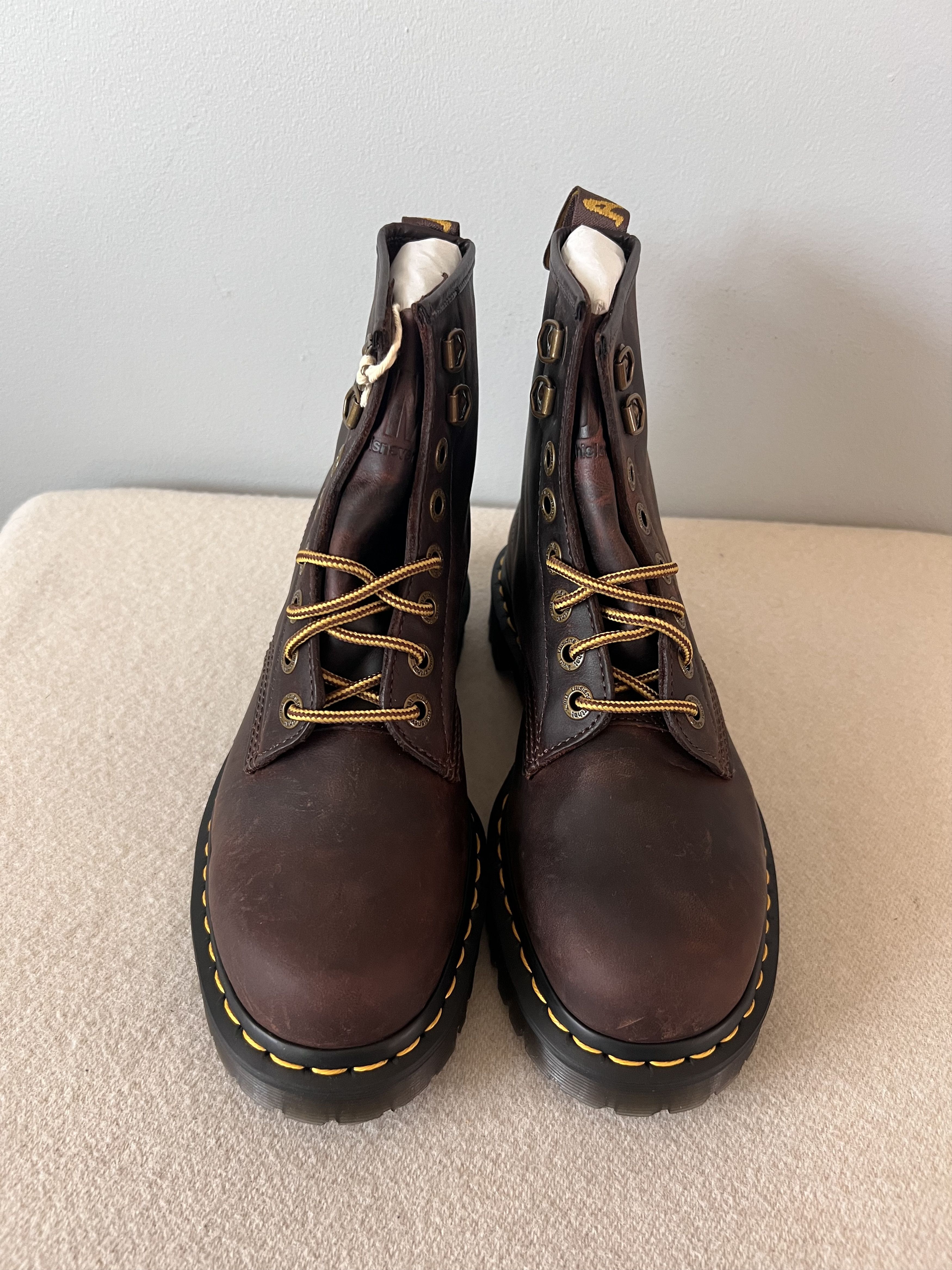 Dr. Martens Dr. Martens thisisneverthat 1460 Boots Chestnut Brown Tint Size US 13 / EU 46 - 4 Thumbnail