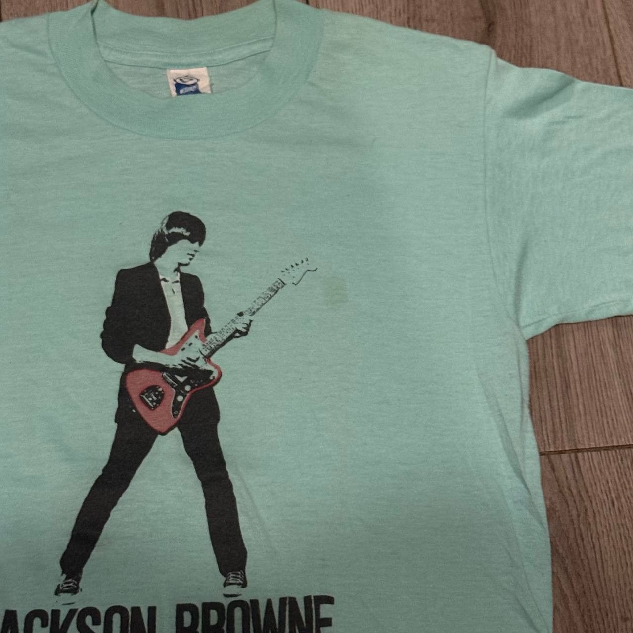 Other Vintage 80s JACKSON BROWNE tour 1982 T Shirt Size M Size US M / EU 48-50 / 2 - 2 Thumbnail