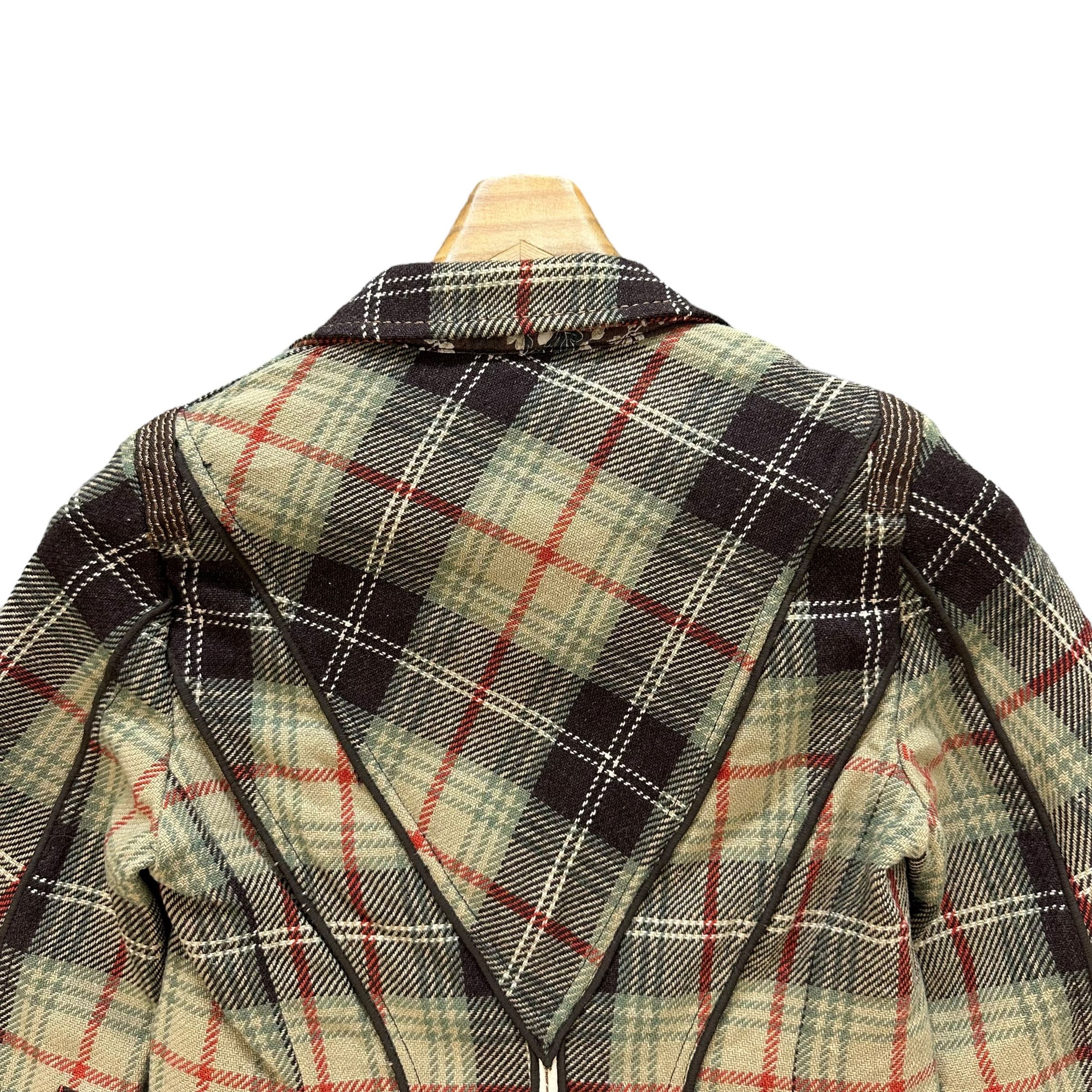 Marithe + Francois Girbaud MARITHE FRANCOIS GIRBAUD Deconstructed Jacket #012-1419 Size S / US 4 / IT 40 - 12 Thumbnail