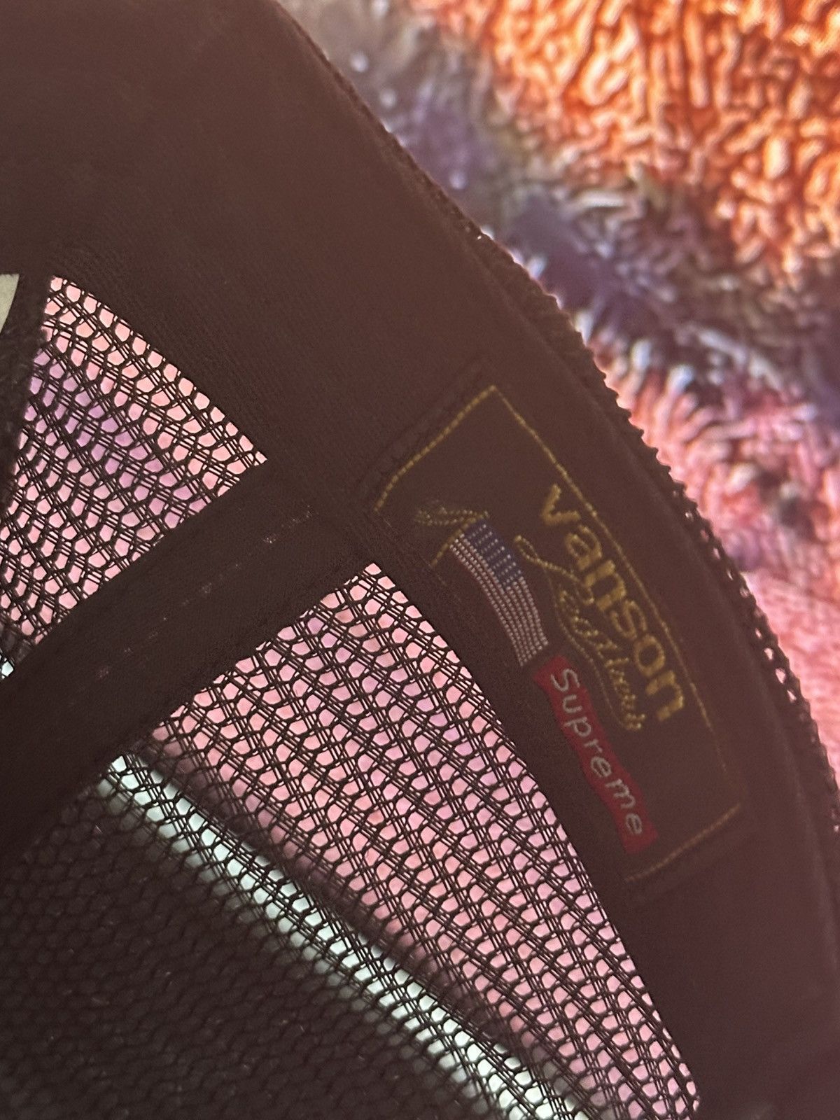 Supreme × Vanson Leathers Supreme Vanson Leathers SpiderMan Mesh Back 5-Panel Hat Size ONE SIZE - 17 Thumbnail