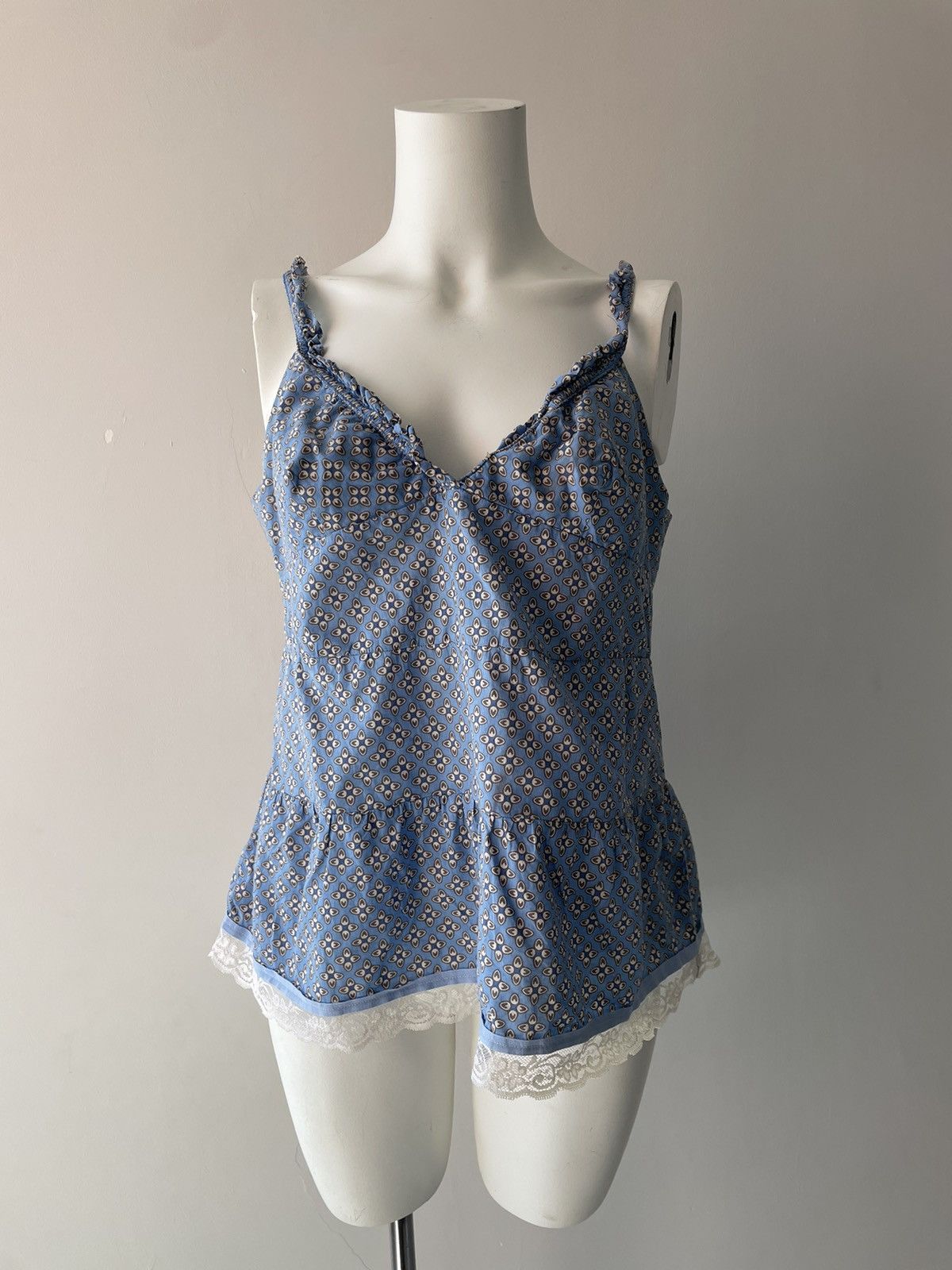 Benetton Benetton blouse Size L / US 10 / IT 46 - 4 Thumbnail