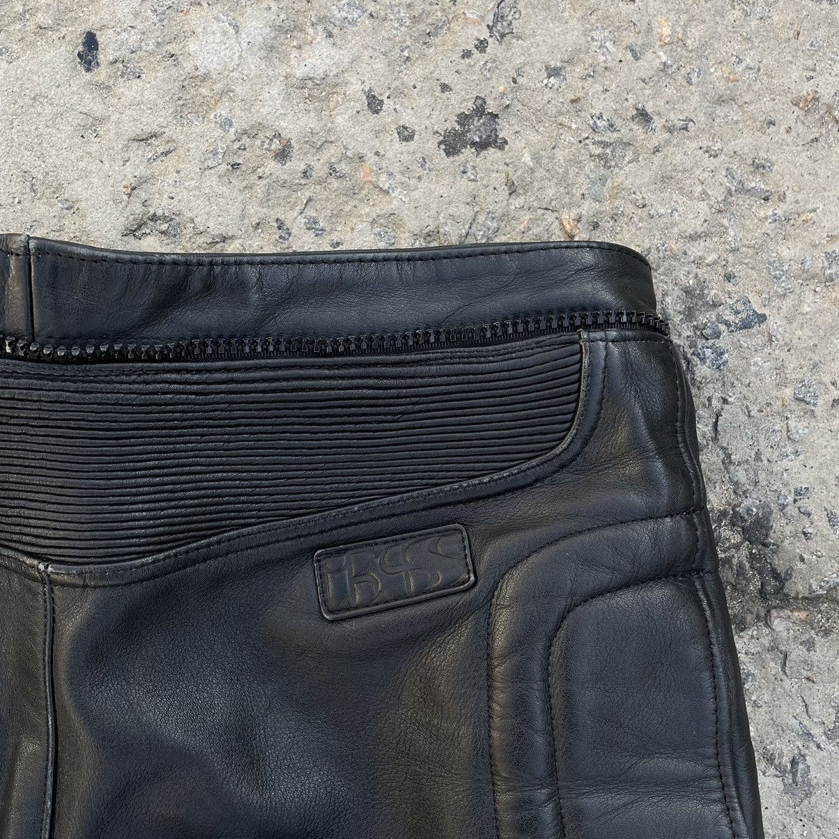 Leather × Vintage Vintage Leather Pants Moto IDCS Y2K 90s Style USA Size US 31 - 10 Thumbnail