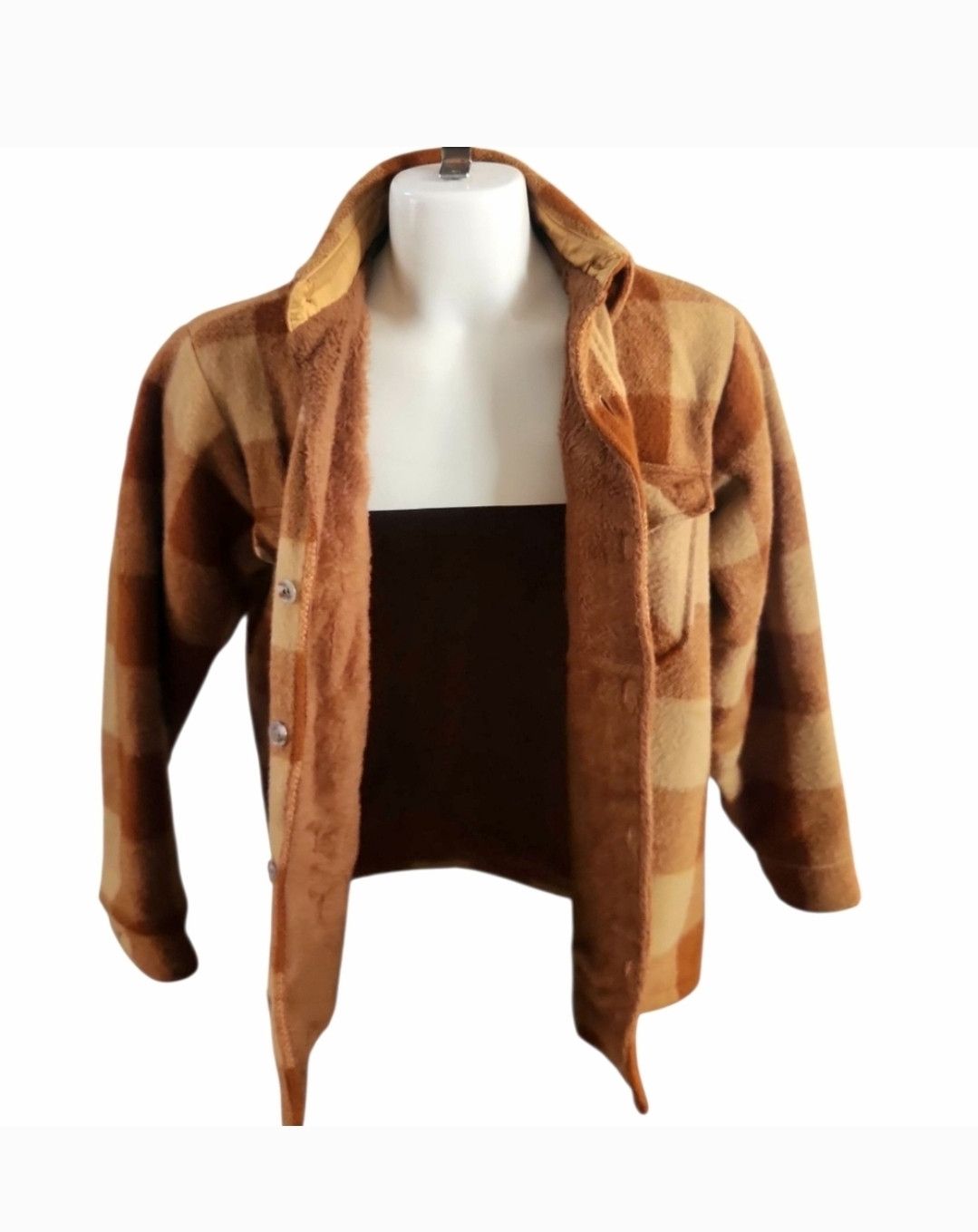 Woolrich Woolen Mills Woolrich True Vintage Medium Brown Wool Blend Buffalo Plaid Size US M / EU 48-50 / 2 - 5 Thumbnail