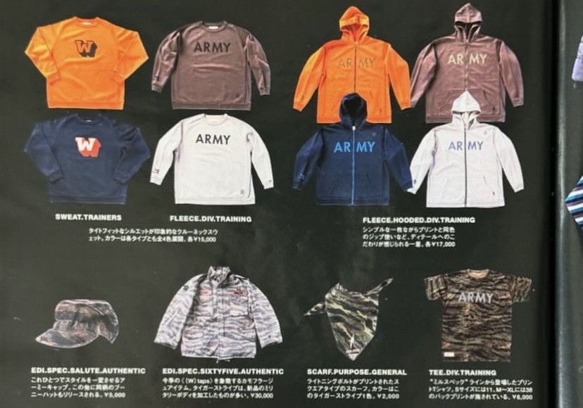 Wtaps AW2000 WTAPS ARMY sweatshirt Size US XS / EU 42 / 0 - 2 Thumbnail