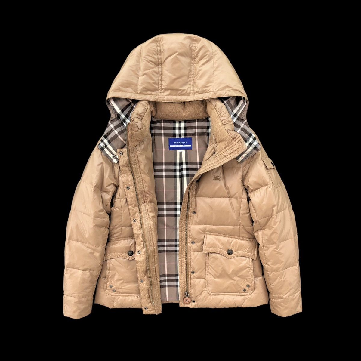Burberry Burberry Blue Label Raccon Down Puffer Jacket Remove Hoodie Size S / US 4 / IT 40 - 10 Thumbnail