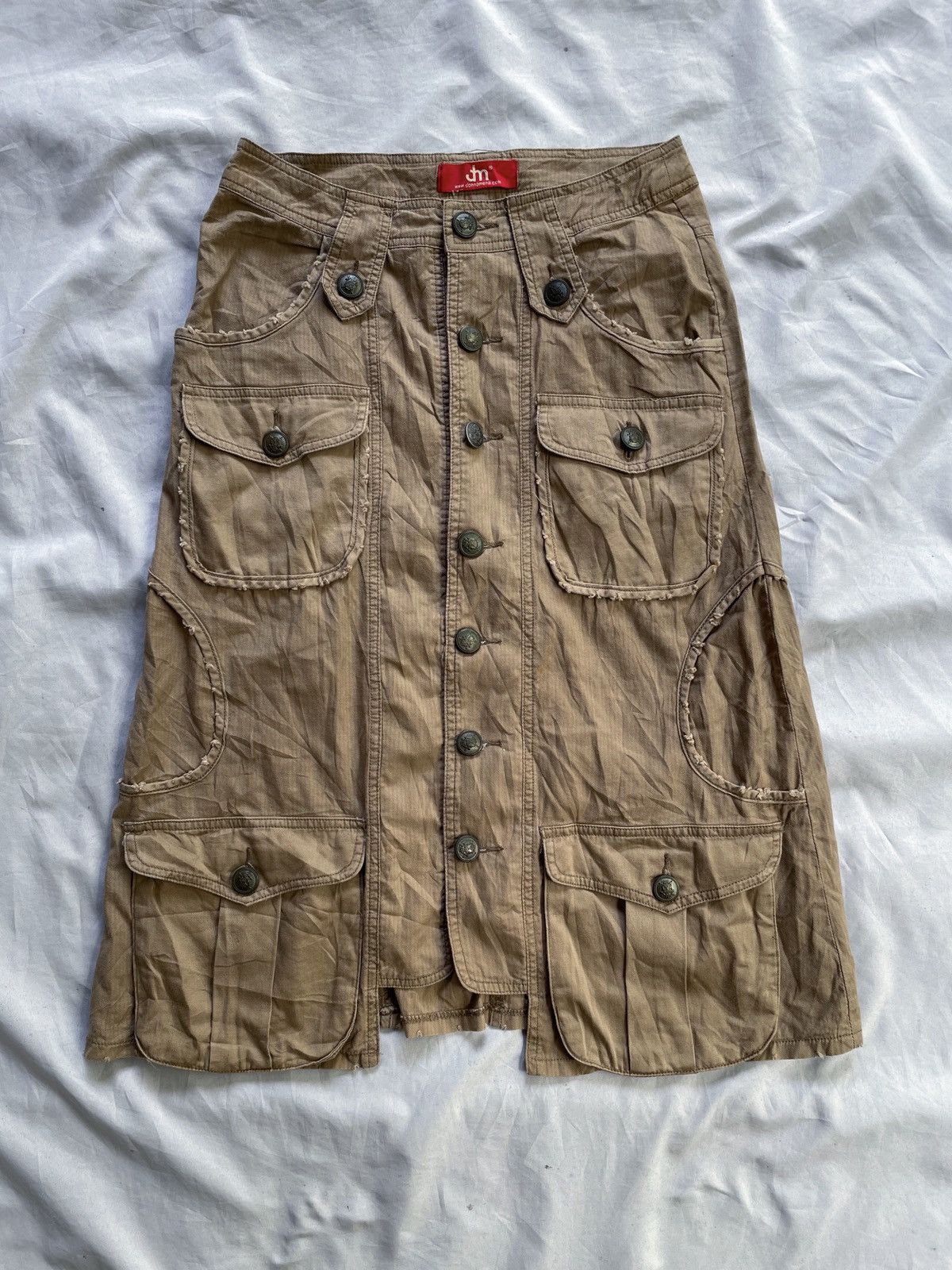 Japanese Brand JAPANESE BONDAGE SKIRT junya watanabe hysteric glamour style Size 29" - 1 Thumbnail