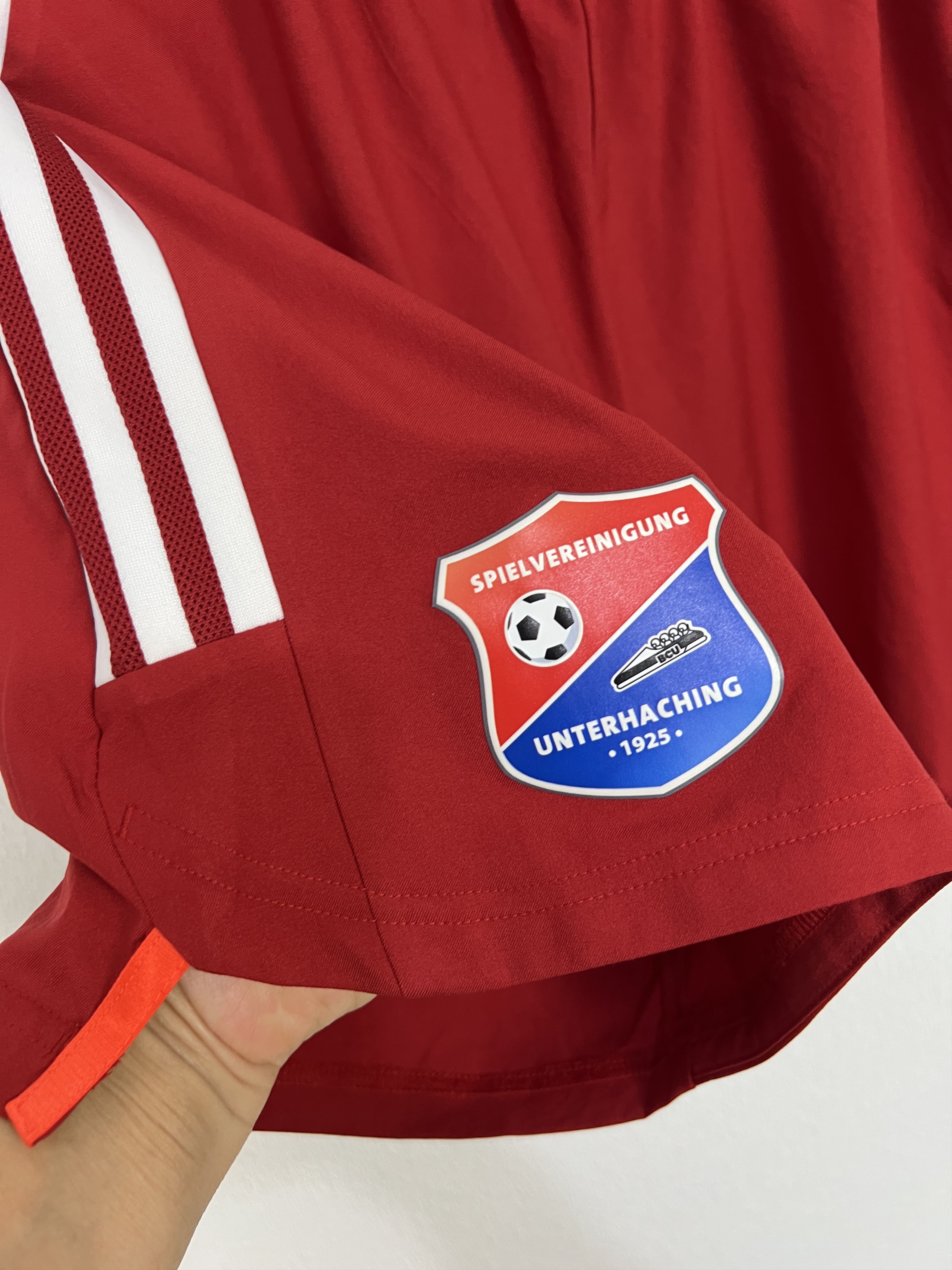 Adidas Adidas SpVgg Unterhaching Football Shorts Soccer Red XL Size US 36 / EU 52 - 4 Thumbnail