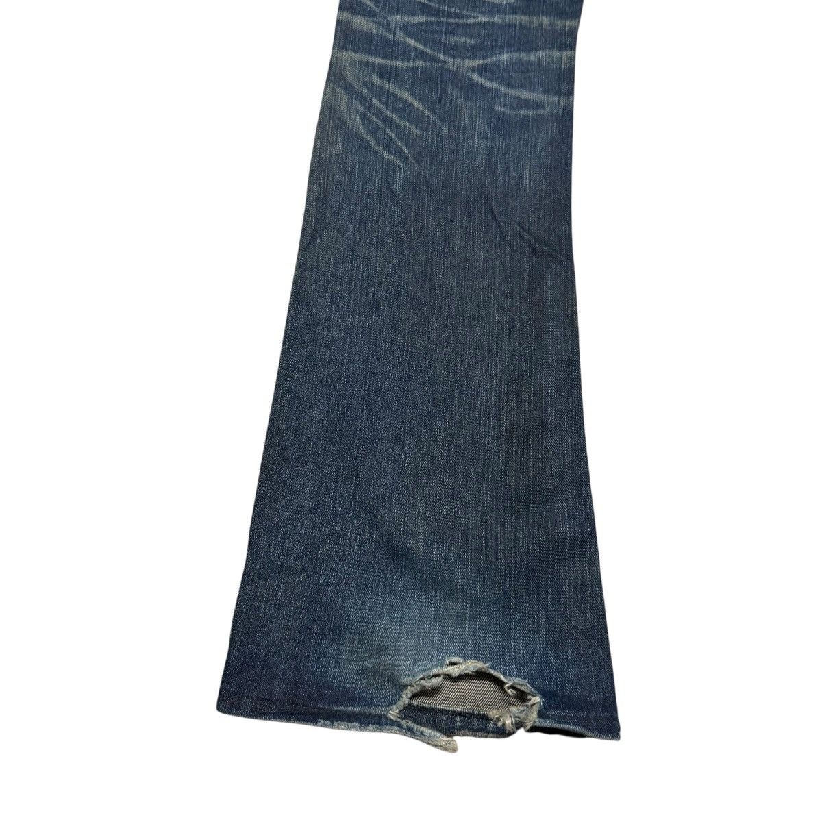 Japanese Brand Lee X Midas Machiavel Denim Flare Jeans LGB Size US 31 - 14 Thumbnail