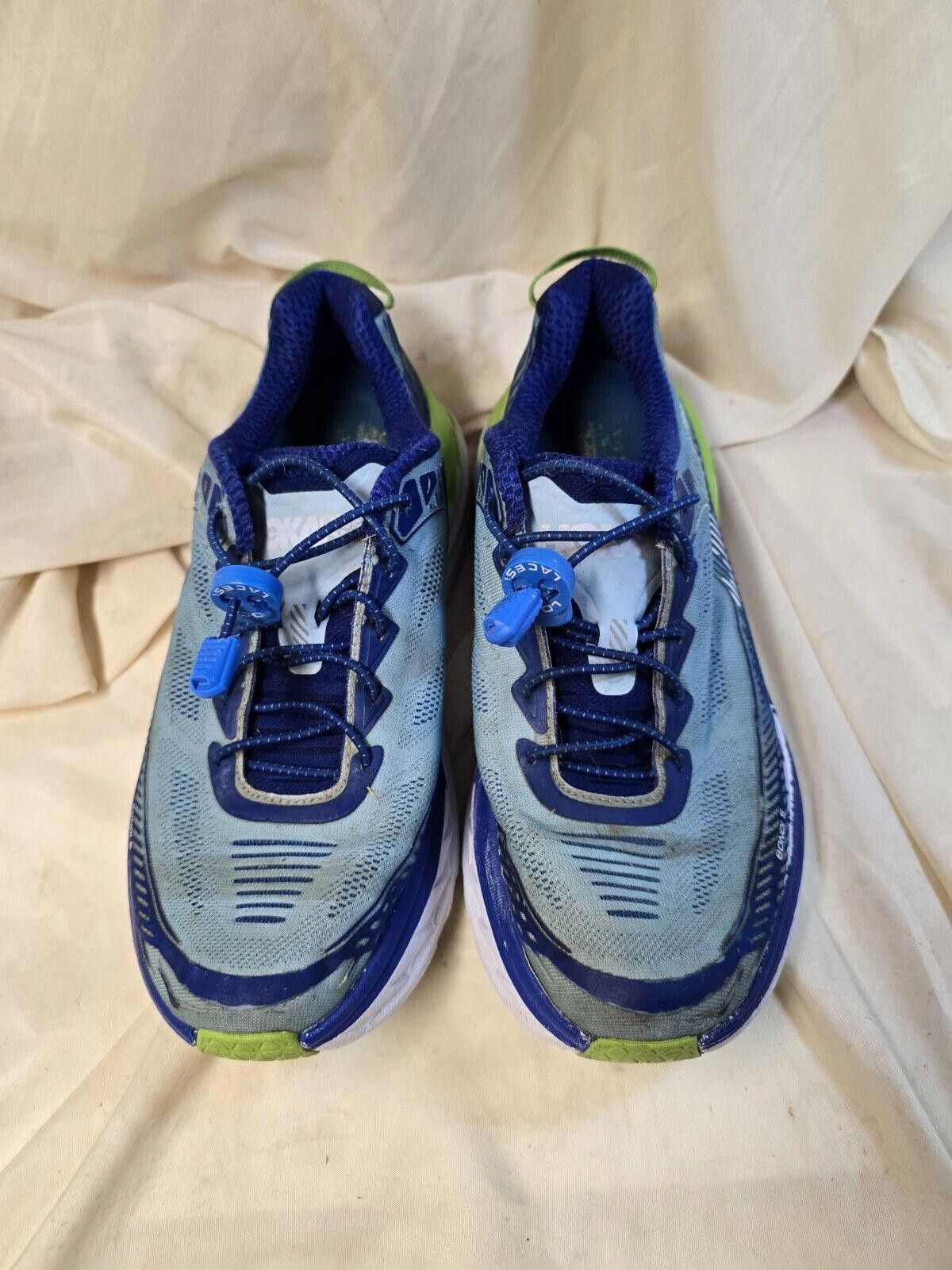 Hoka Hoka One One Bondi 5 Women's Running Shoes Size 9.5 Blue Size US 9.5 / IT 39.5 - 3 Thumbnail