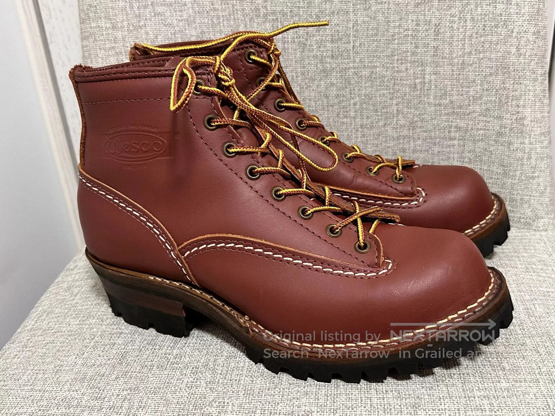WESCO Wesco 9109 Red Dog Oil Leather Boots. Size US 7.5 / EU 40-41 - 6 Thumbnail