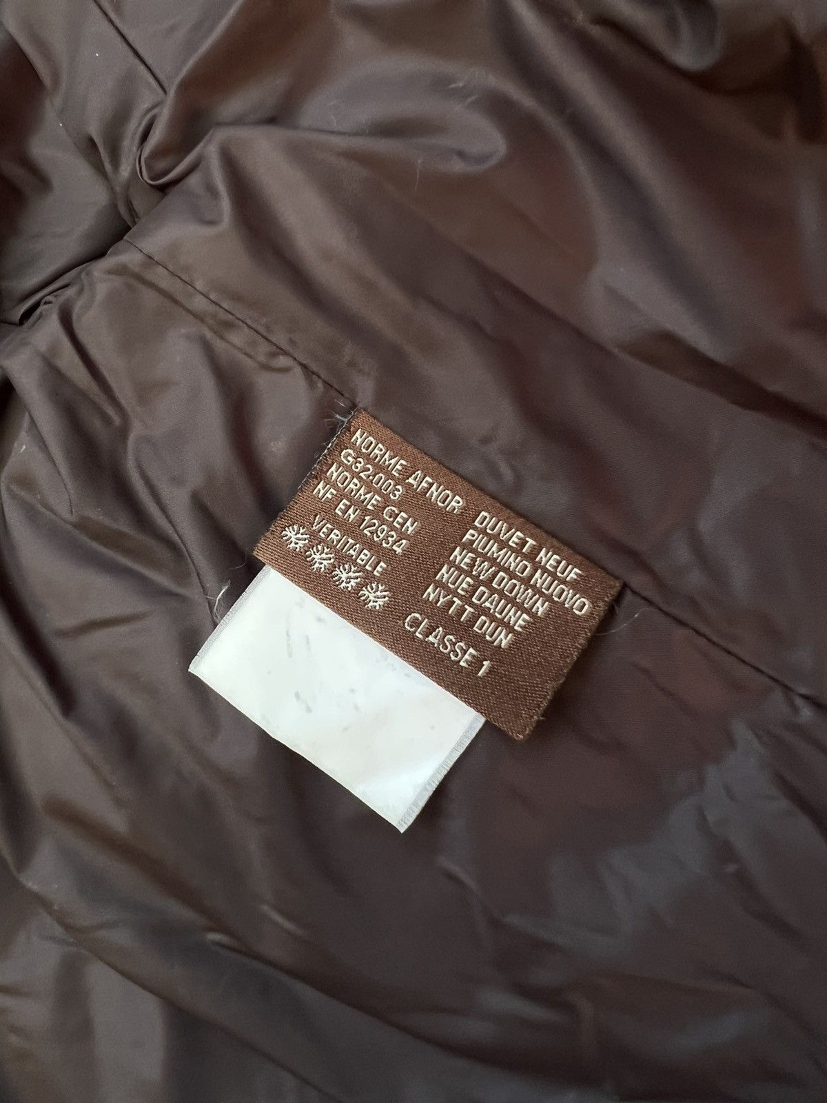 Moncler × Vintage Vintage Brown Moncler puffer coat down women's Size M / US 6-8 / IT 42-44 - 15 Thumbnail