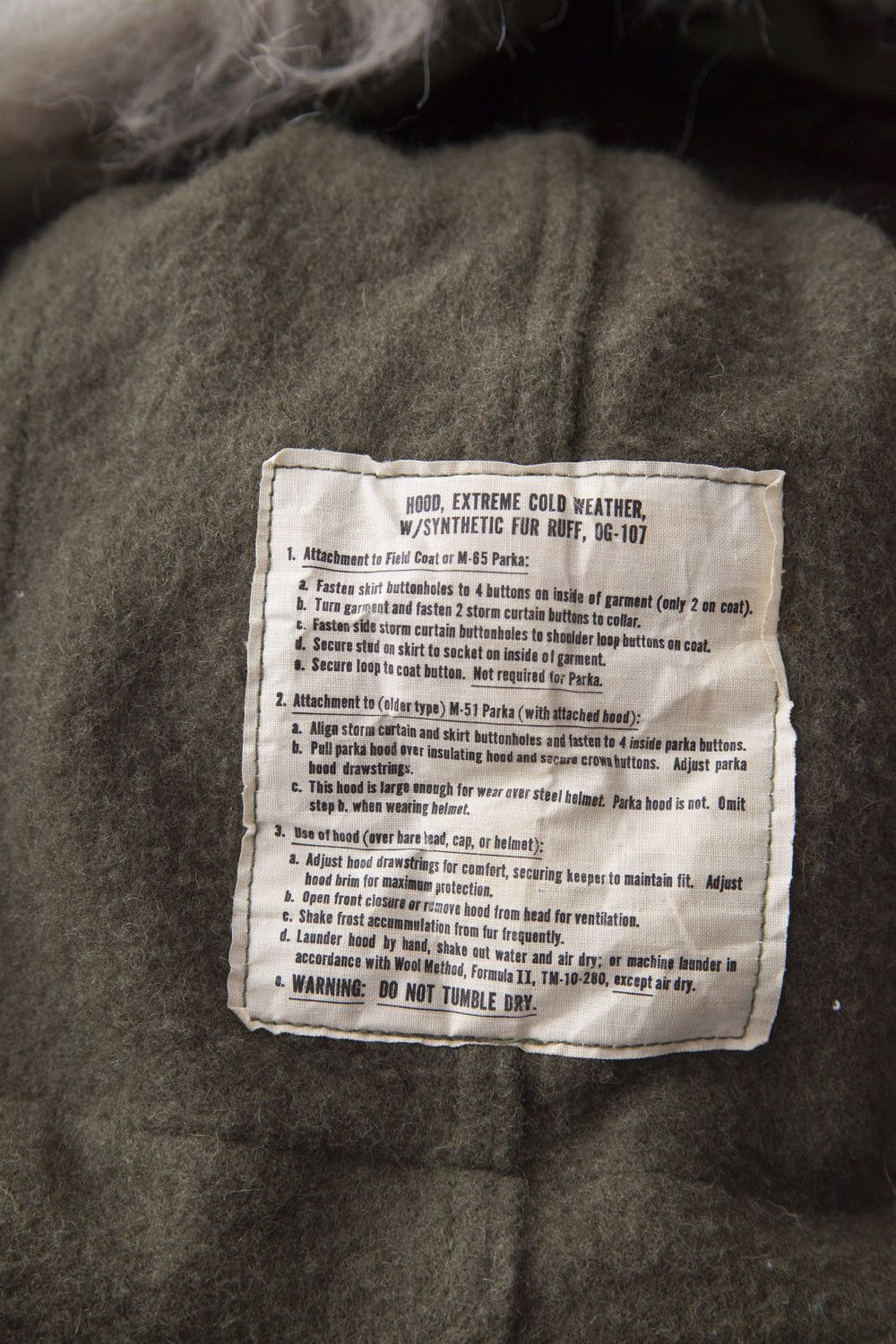 Vintage 1978 M-65 extreme cold weather fishtail parka Size US M / EU 48-50 / 2 - 10 Thumbnail