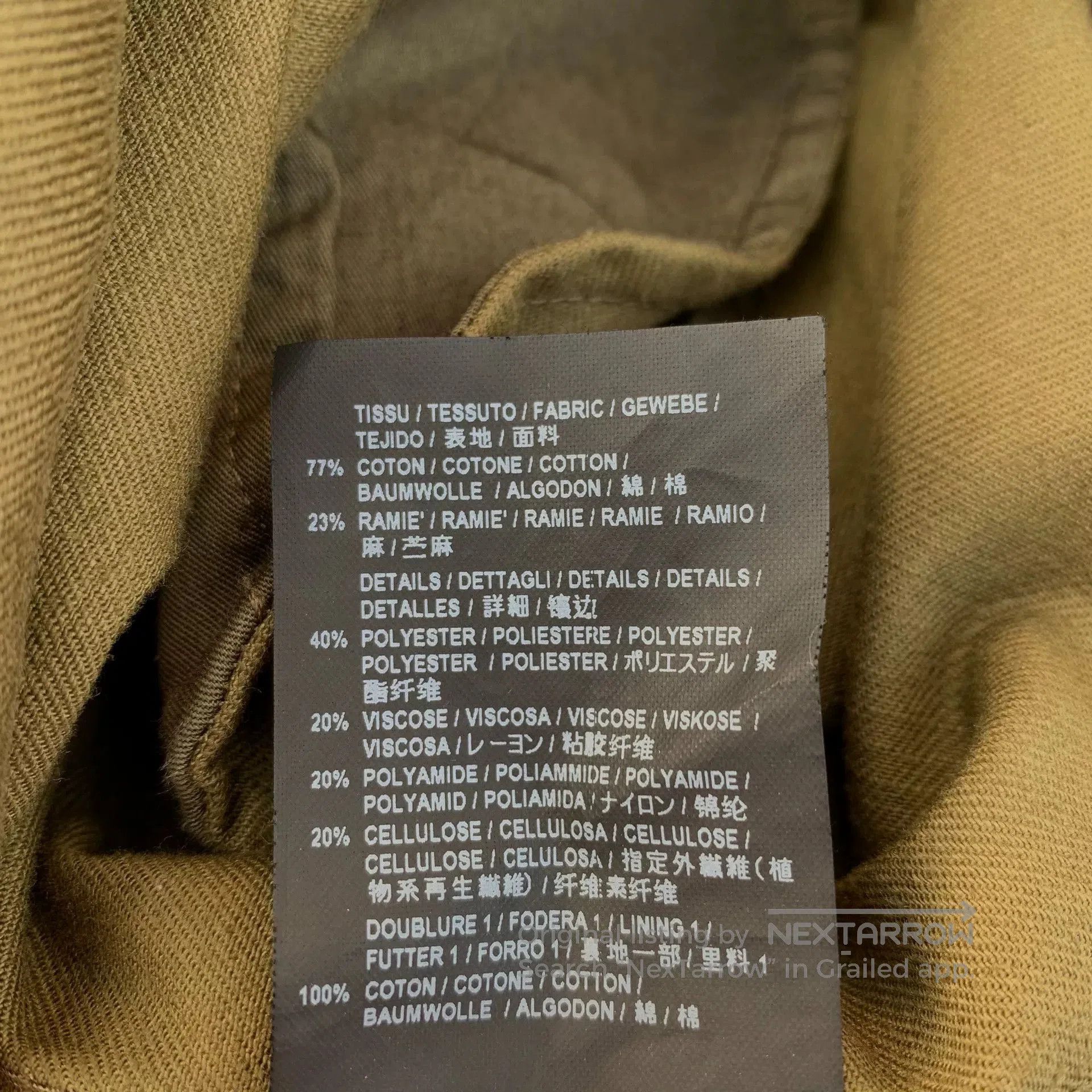Saint Laurent Paris Saint Laurent Military Green Trench Coat Dress. Size XS / US 0-2 / IT 36-38 - 7 Thumbnail