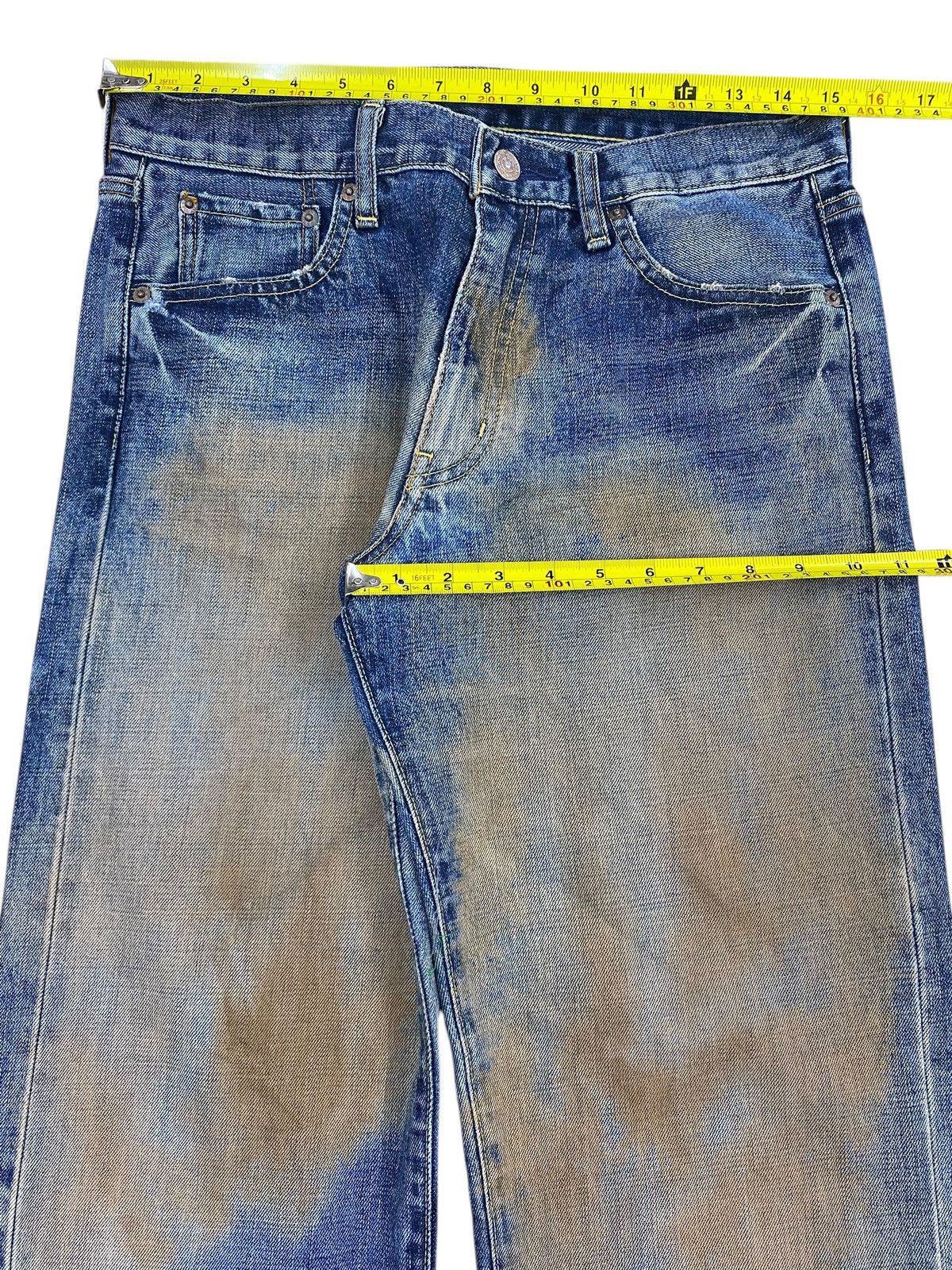 Uniqlo Uniqlo Rusty Faded Wash Style Loose Jeans Size US 31 - 5 Thumbnail