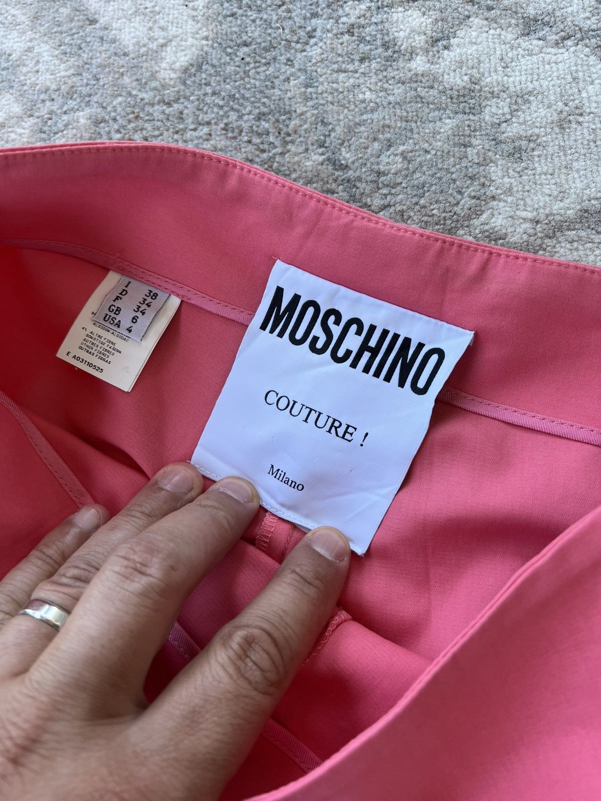 Moschino Moshino Couture Pants Size 27" / US 4 / IT 40 - 3 Thumbnail