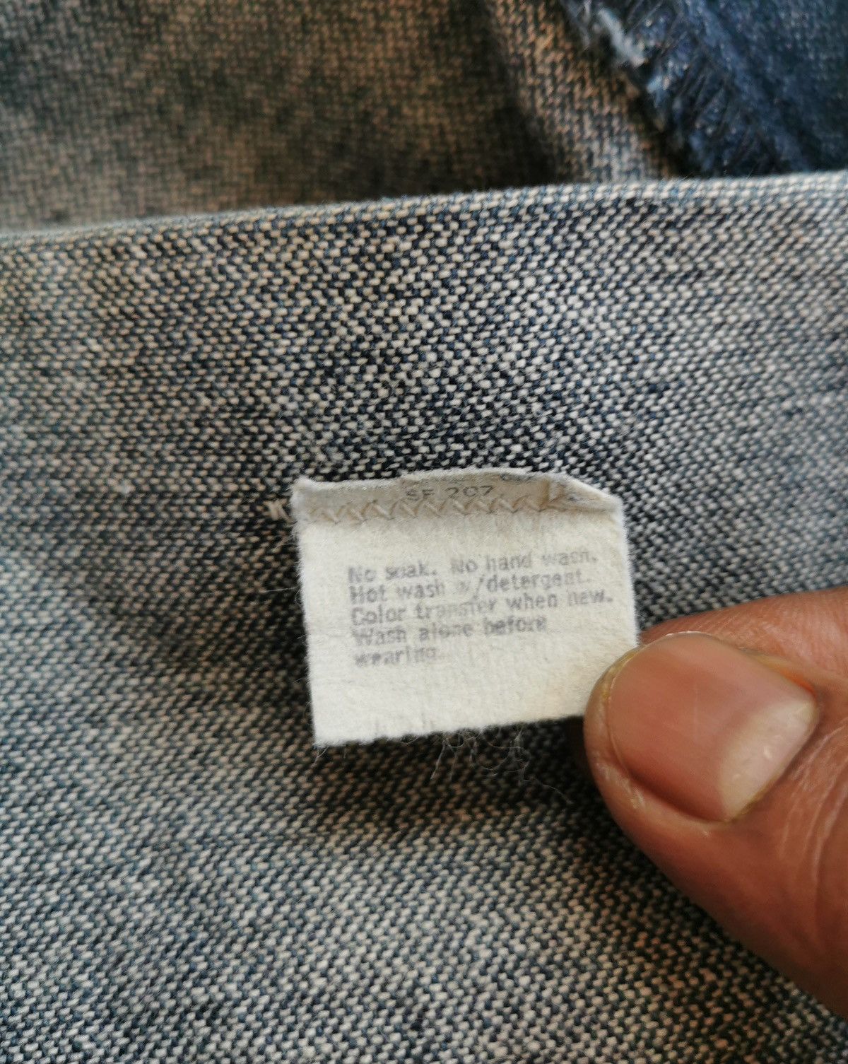 Levi's Flared Vintage 70s Levis Fresh Produce Hippie Jeans Size US 30 / EU 46 - 13 Thumbnail