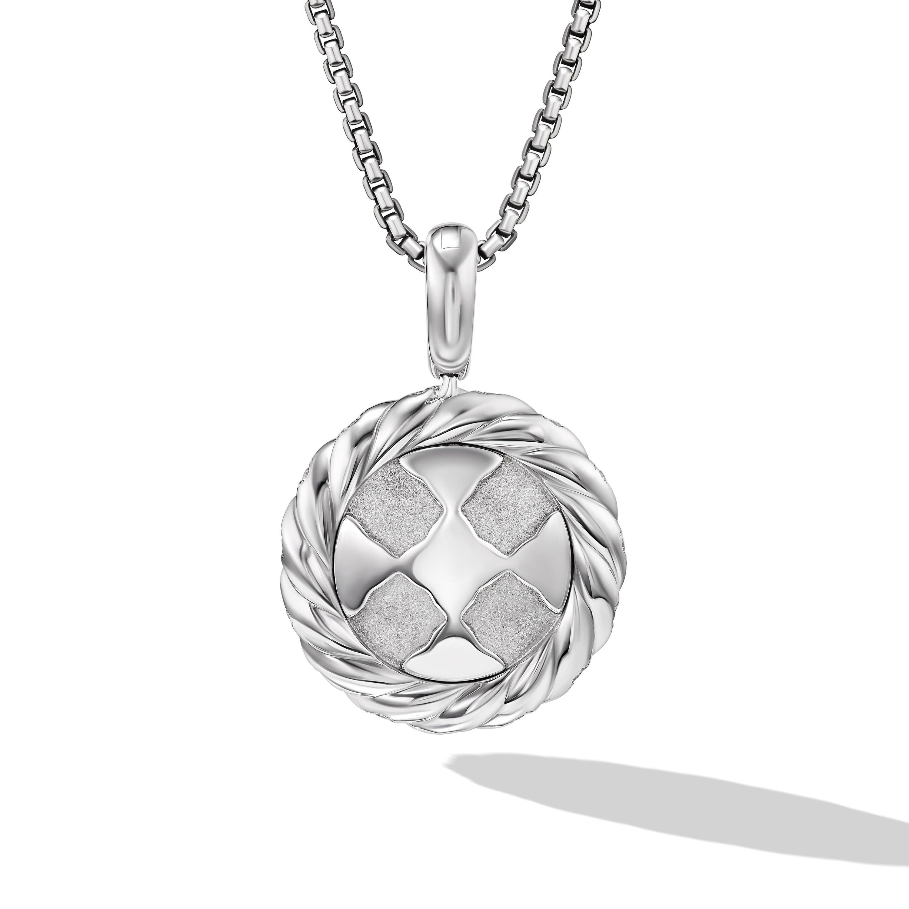 David Yurman o1w1db10526 D17687D Size:10/ Amulet in Sterling Silver Size ONE SIZE - 2 Thumbnail