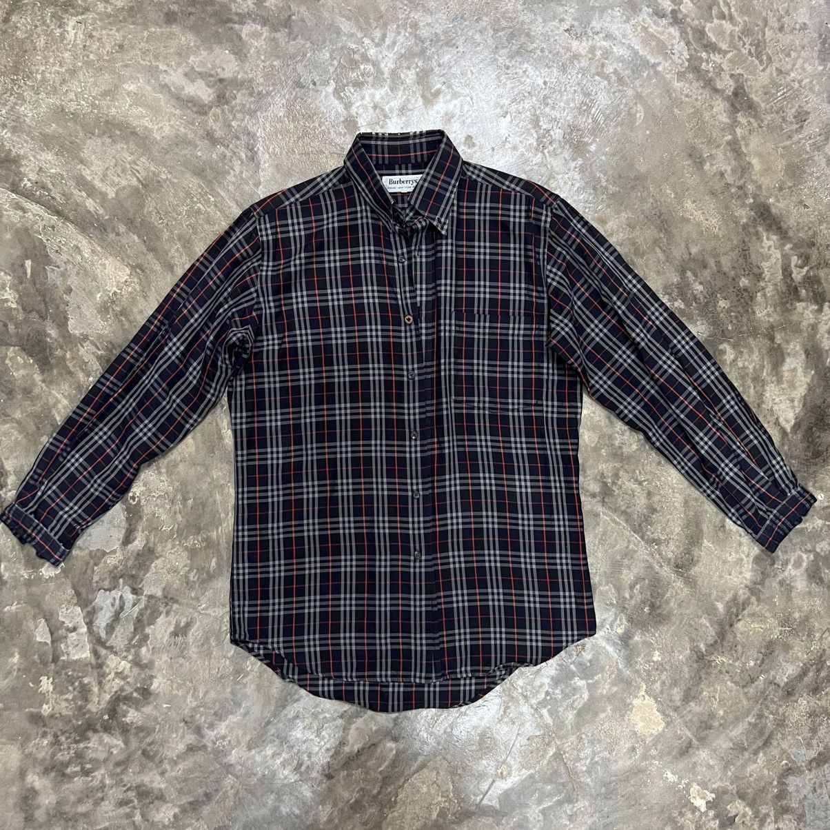 Vintage Burberrys Made in England Long Sleeve Shirt