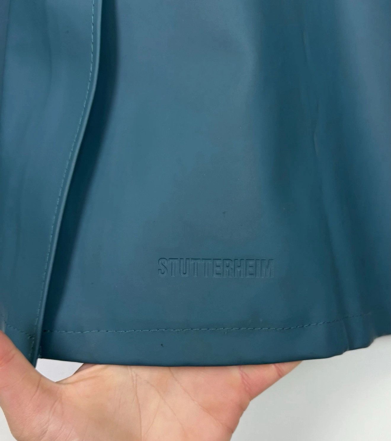 Stutterheim Stutterheim Stockholm Waterproof Rain Rubber Coat Jacket Too Size XXS / US 00 / IT 34 - 5 Thumbnail