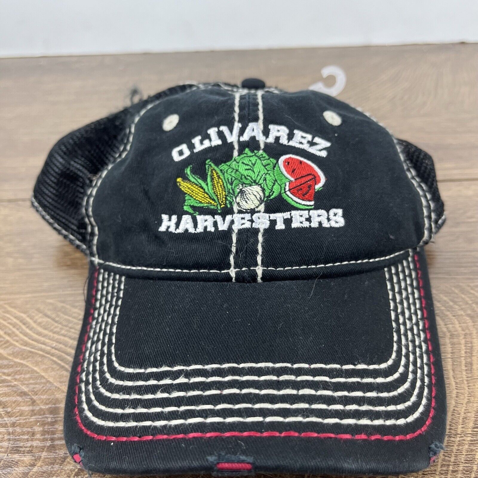 Other Olivarez Harvesters Hat Gray Cap Adjustable Hat Gray Adult F Size ONE SIZE - 6 Thumbnail