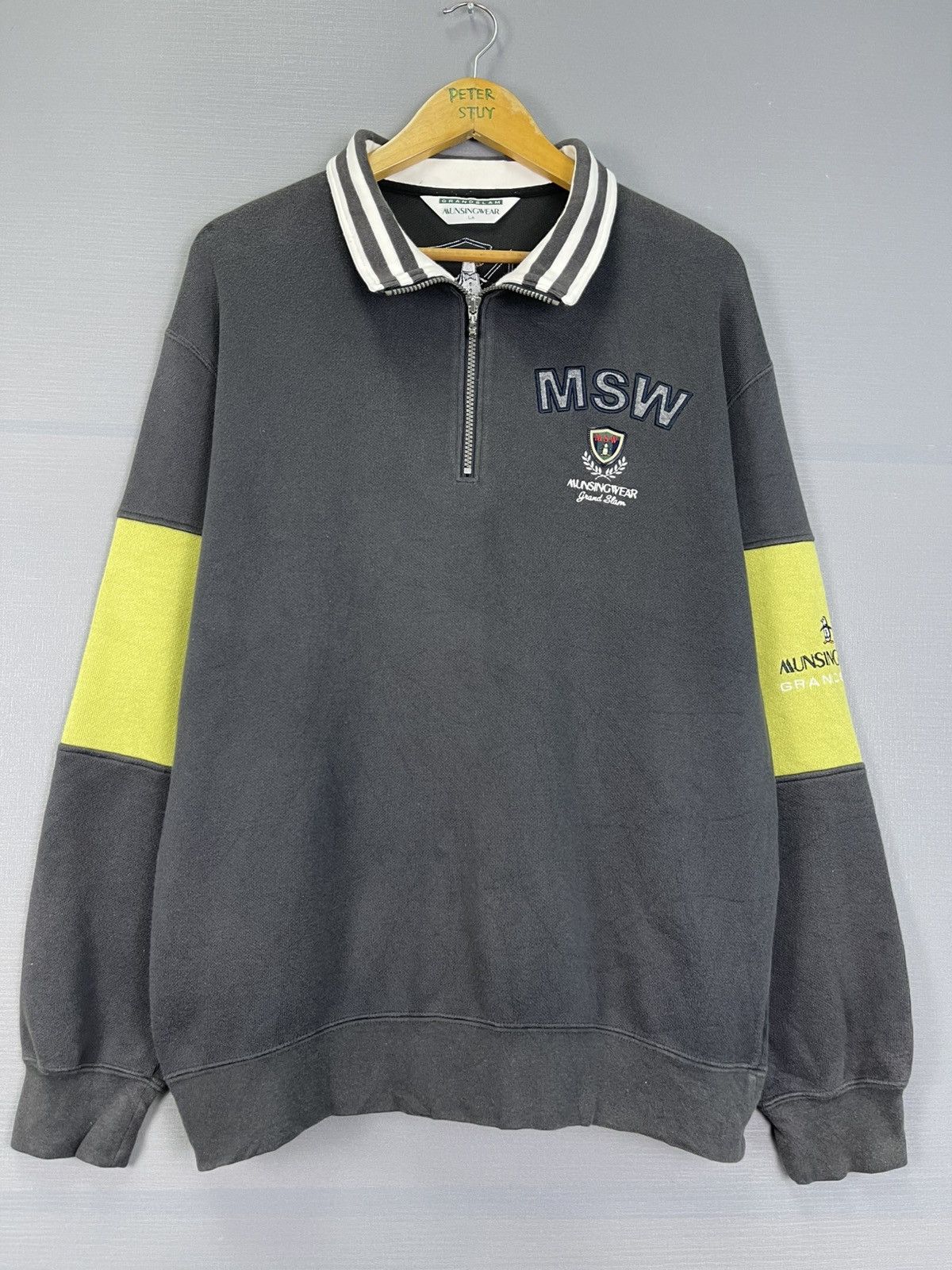 Grand Slam × Vintage Vintage Munsingwear Gramslam Sweater Size US M / EU 48-50 / 2 - 2 Thumbnail