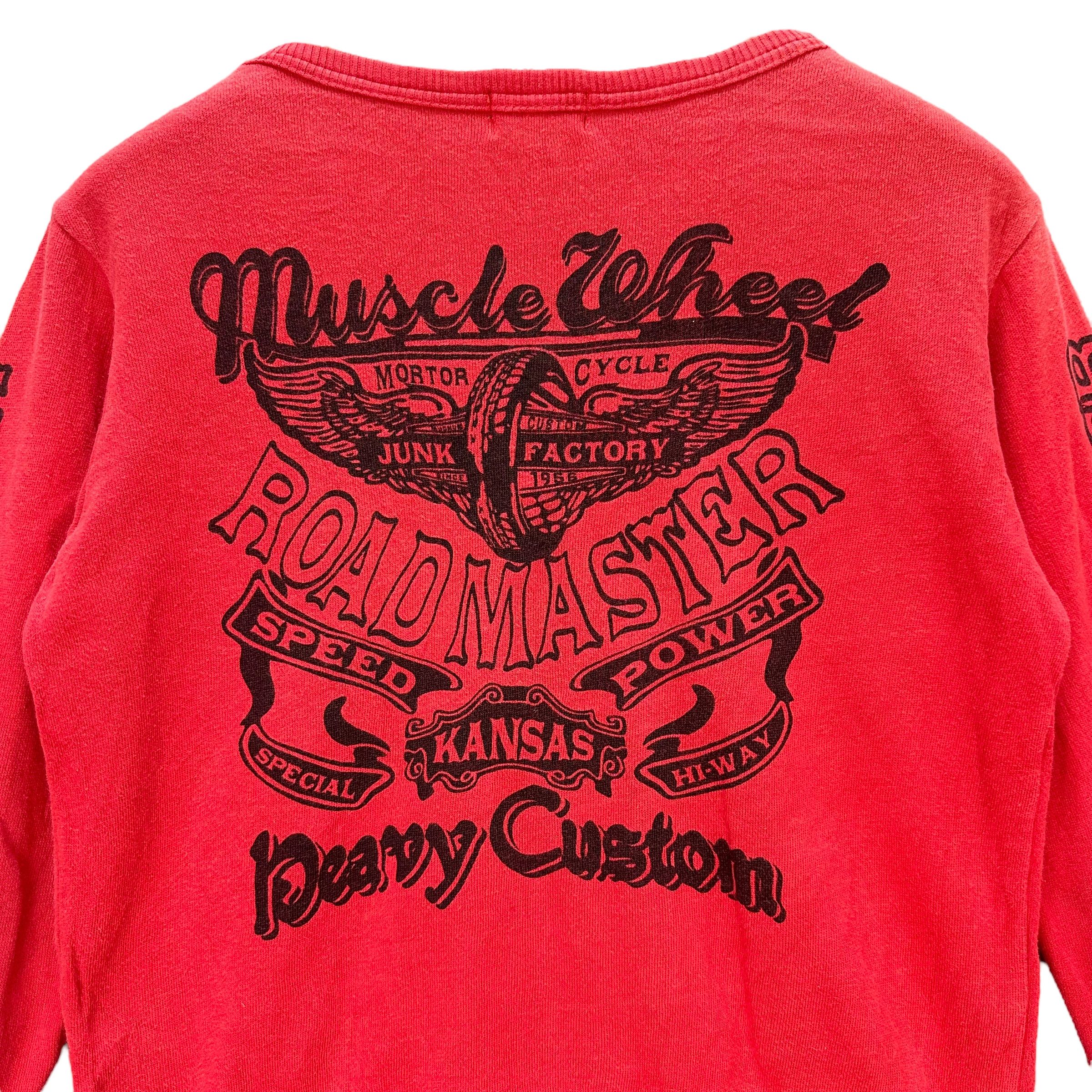 Vintage BUZZ 2's MUSCLE WHEEL ROAD MASTER LOGO SWEATSHIRTS #8342-004 Size XS / US 0-2 / IT 36-38 - 12 Thumbnail