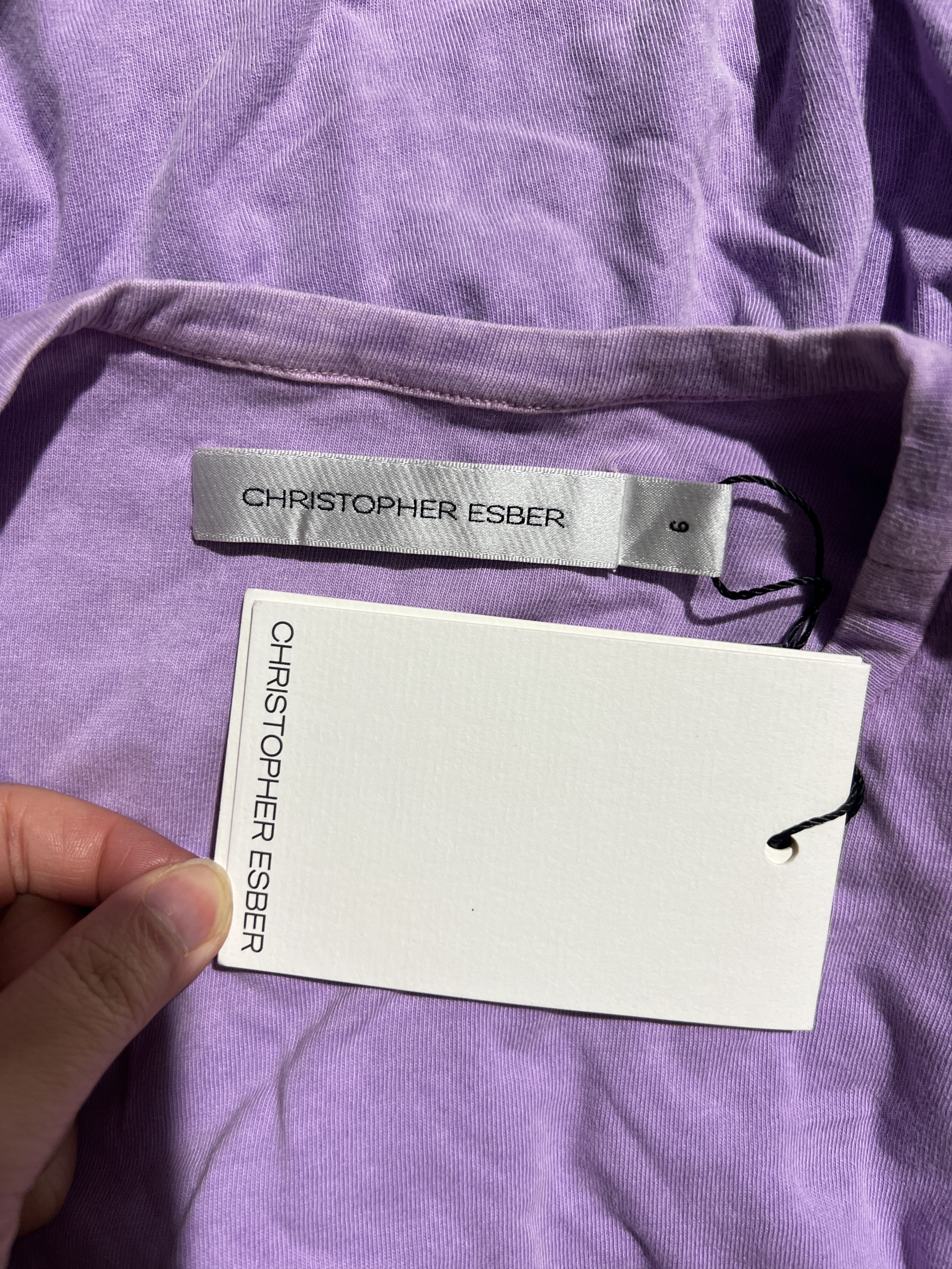 Christopher Esber Washed Moodstone Tee Size XS / US 0-2 / IT 36-38 - 7 Thumbnail