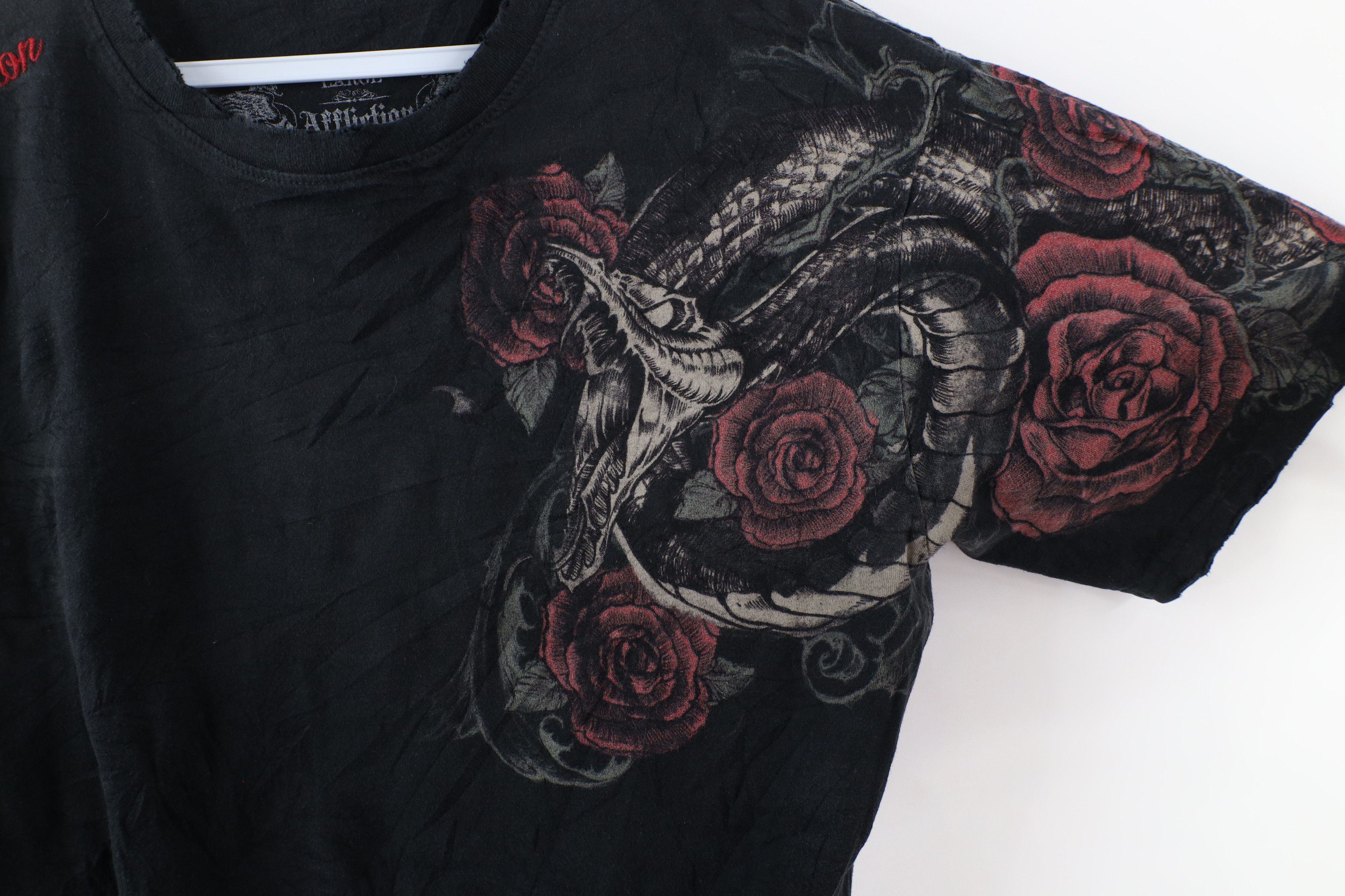Affliction Vintage Affliction Flower Snake UFC MMA Fighting T-Shirt USA Size US L / EU 52-54 / 3 - 6 Thumbnail