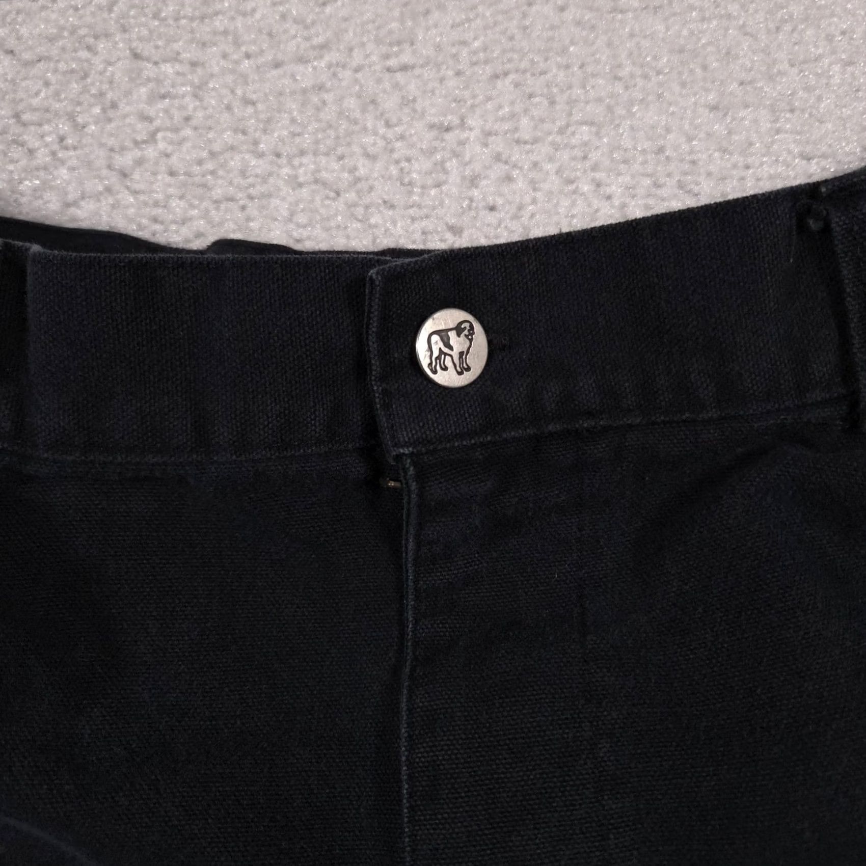 Big Dogs Big Dogs Mens Shorts 38 Black Casual Cotton Pleated Relaxed Fit Pockets Outdoor Size US 38 / EU 54 - 4 Thumbnail
