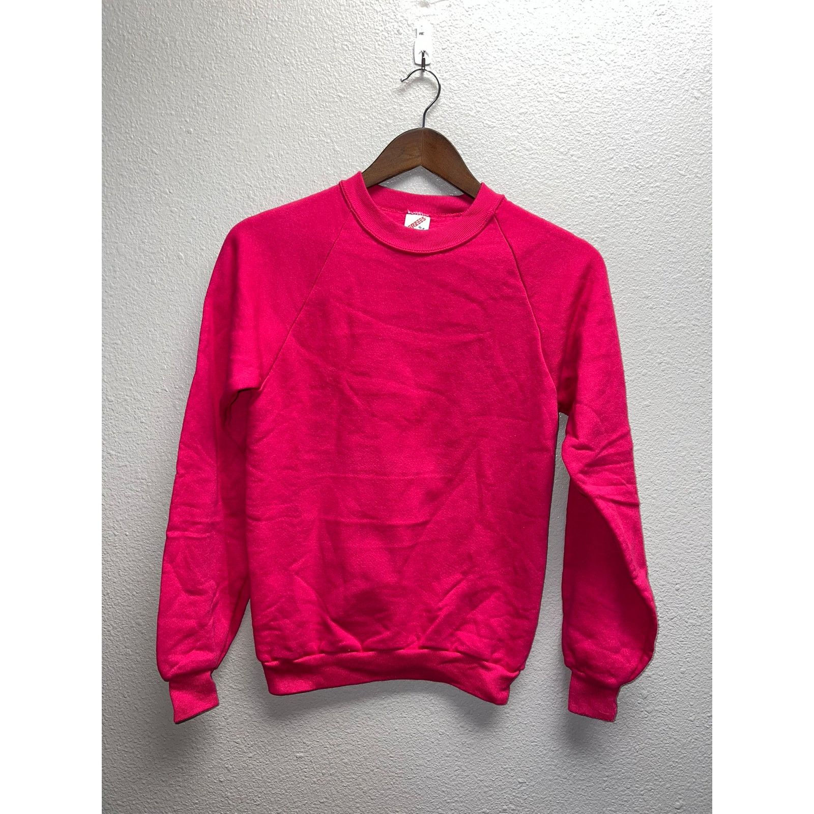 Jerzees Vintage Pink Blank Sweatshirt Jerzees Crewneck 90s S Small Size US S / EU 44-46 / 1 - 1 Thumbnail