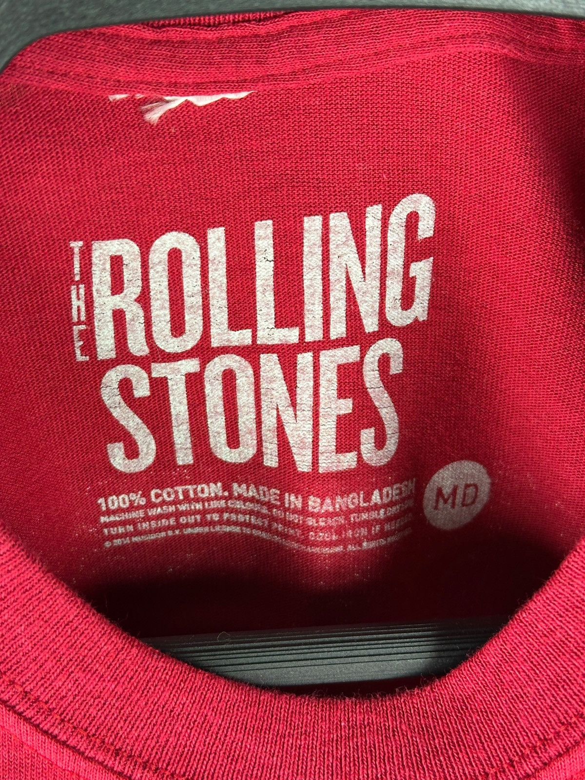 The Rolling Stones Vintage 2014 The Rolling Stones Tour T-Shirt Size US M / EU 48-50 / 2 - 7 Thumbnail
