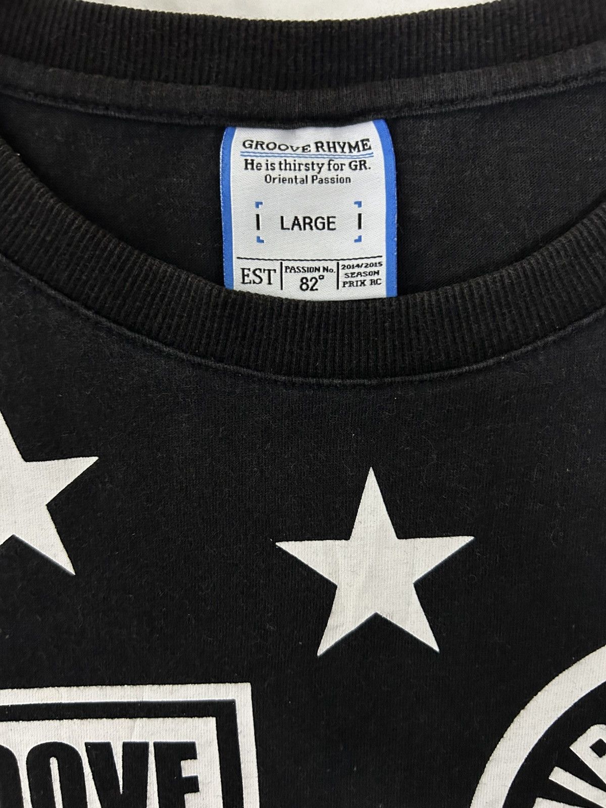Japanese Brand GROOVE RHYME REFRAME CHROME HEARTS DESIGN TEE Size US M / EU 48-50 / 2 - 4 Thumbnail