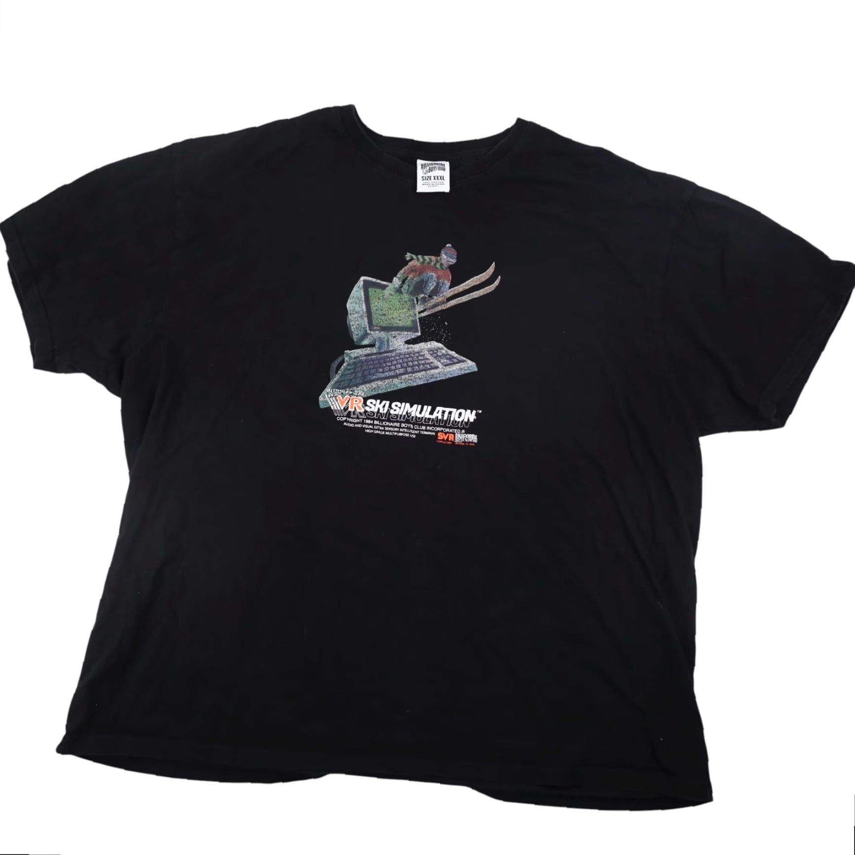 Billionaire Boys Club VINTAGE Billionaire Boys Club VR Ski Simulation Mens XXXL Graphic T Shirt Black Size US XXL / EU 58 / 5 - 2 Thumbnail