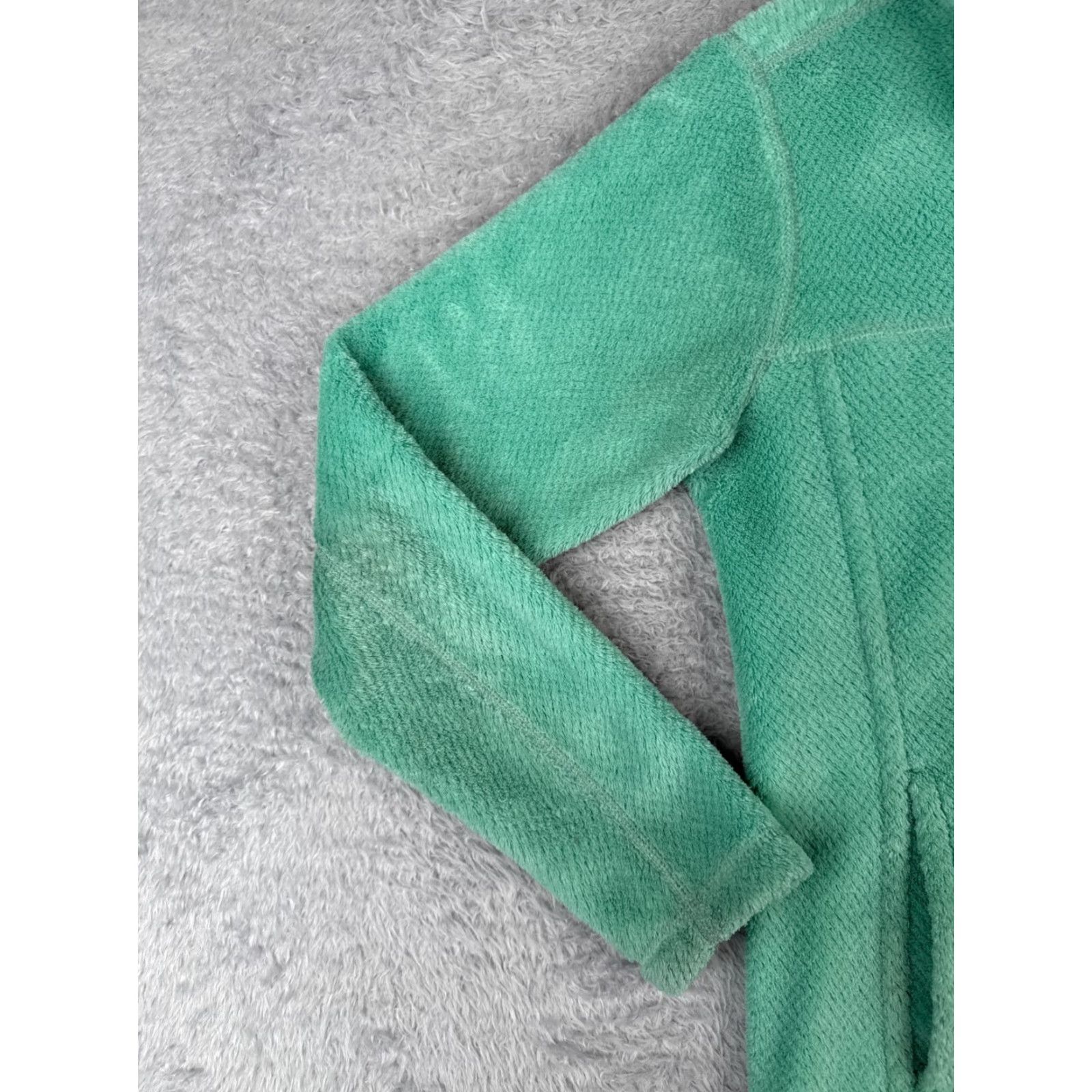 Patagonia Patagonia Sweater Women's Small Green Re-Tool Snap-T Pullover Mock Neck Fleece Sweatshirt Size S / US 4 / IT 40 - 3 Thumbnail