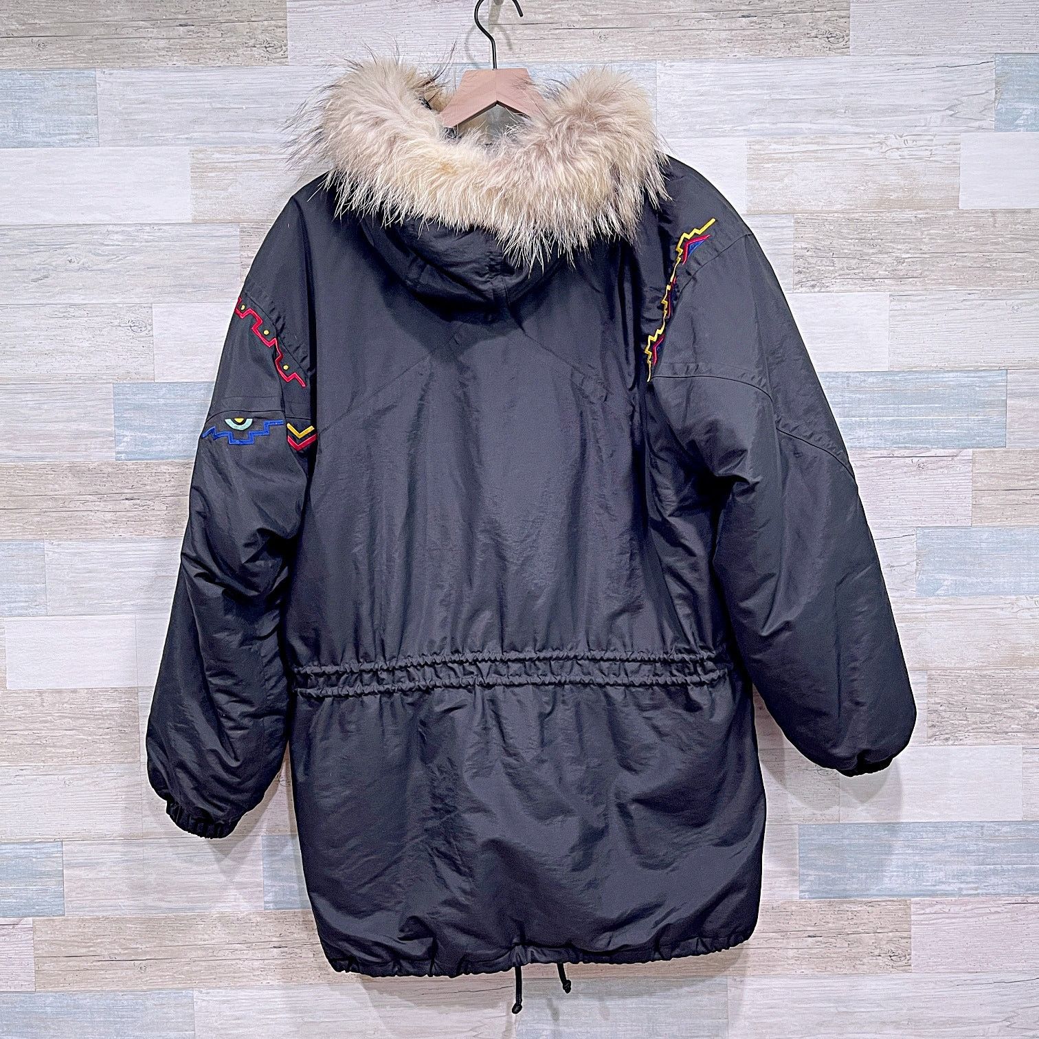 Vintage Kaelin Vintage 90s Long Ski Jacket Black Womens 12 Size XL / US 12-14 / IT 48-50 - 4 Thumbnail