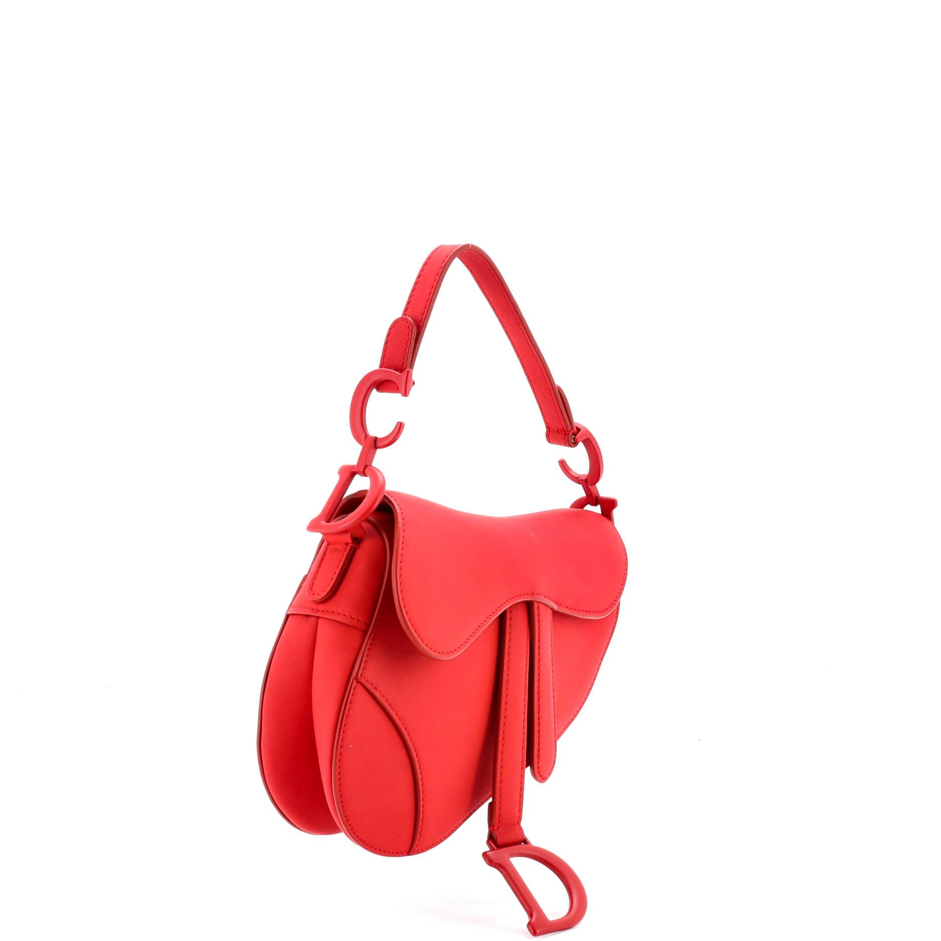 Dior Ultra Matte Saddle Handbag Leather Mini Size ONE SIZE - 1 Thumbnail