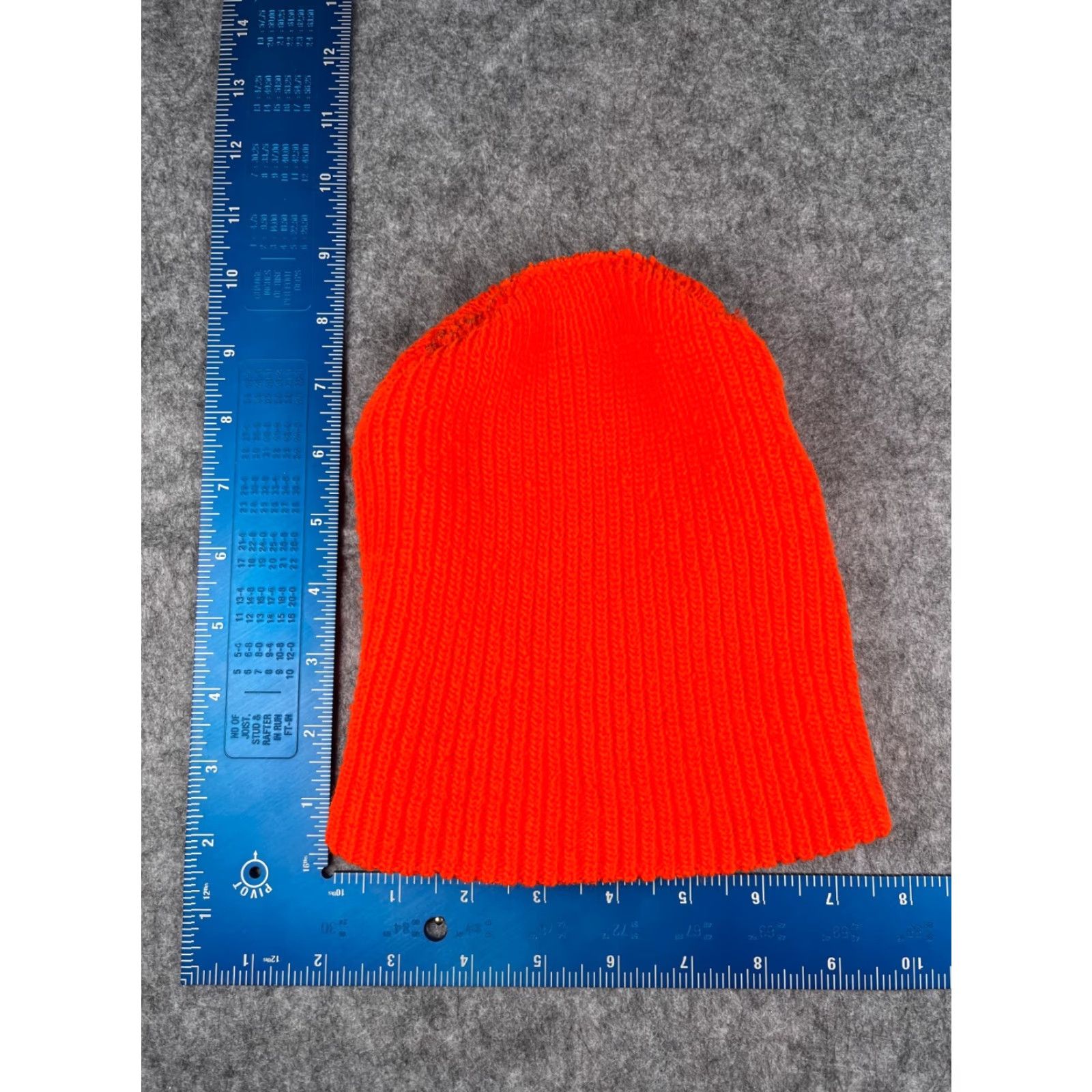 Doublet Neon Orange Beanie Knit Toque Adult One Size - Acrylic Winter Outdoor Hat Unisex Adults Men Women Winter Cap Ski Style Size ONE SIZE - 5 Thumbnail