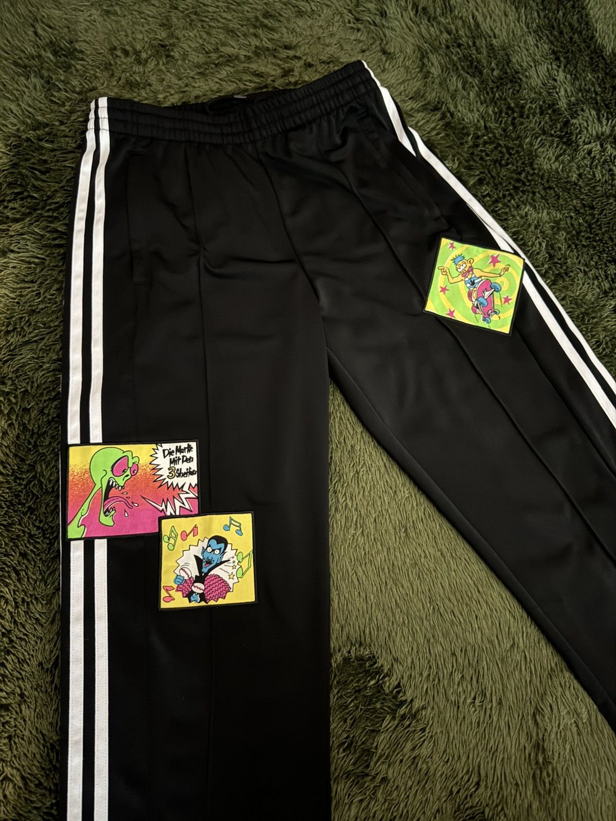 Adidas × Jeremy Scott [S] Adidas x Jeremy Scott Patched Adibreak Track Pants Size US 32 / EU 48 - 5 Thumbnail
