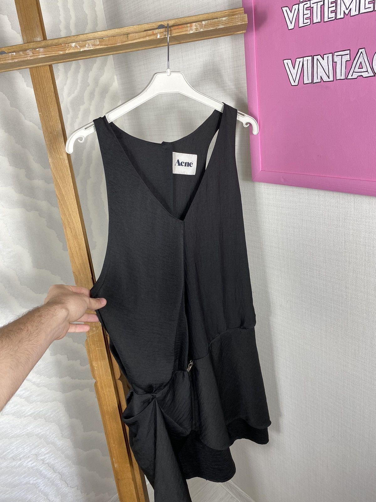 Acne Studios Acne Satin Asymmetrical Dress Size M / US 6-8 / IT 42-44 - 5 Thumbnail